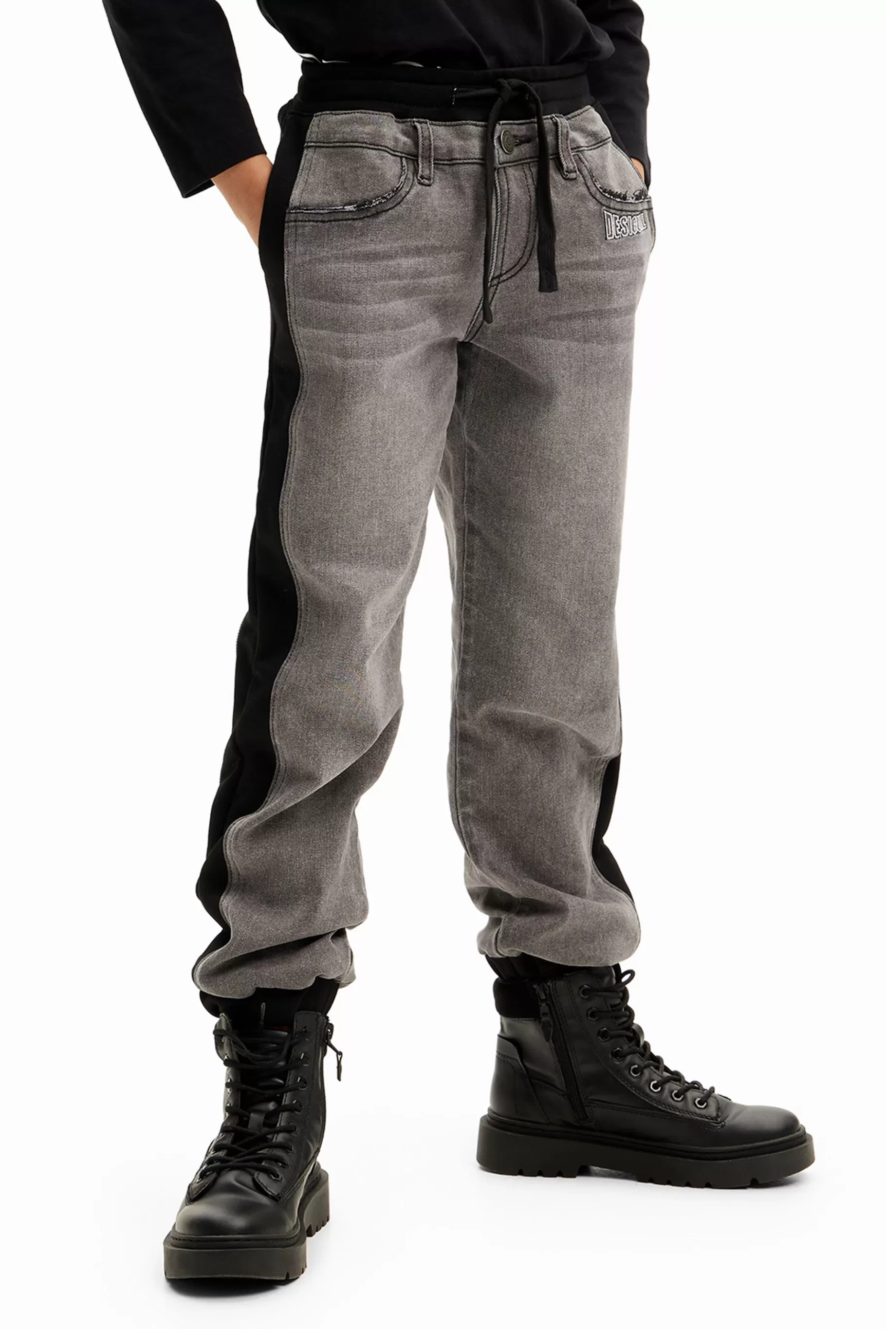Desigual Pantalón combinado jogger* Pantalones Y Jeans