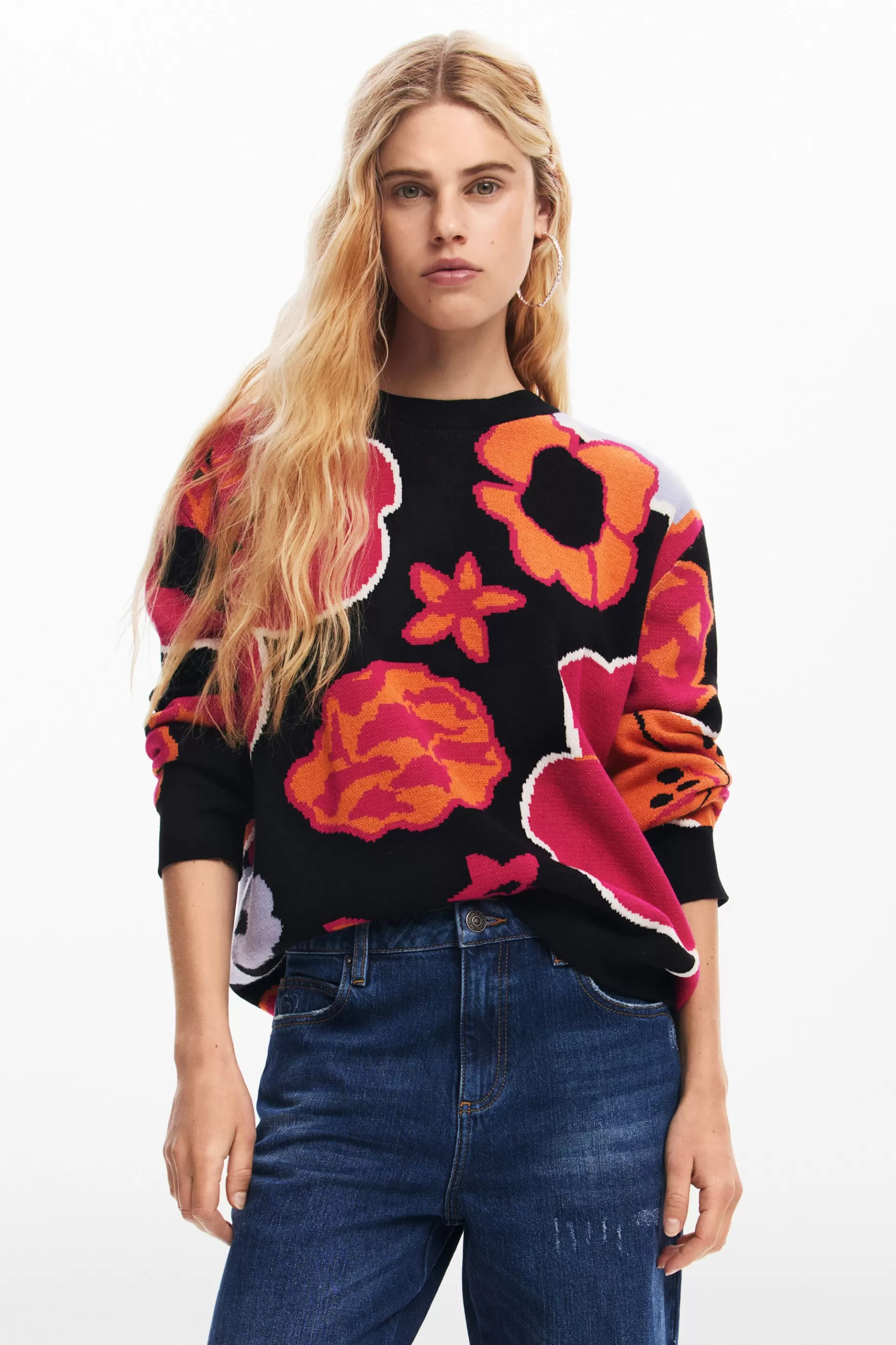 Desigual Pantalón culotte denim*Mujer Vaqueros | Pantalones