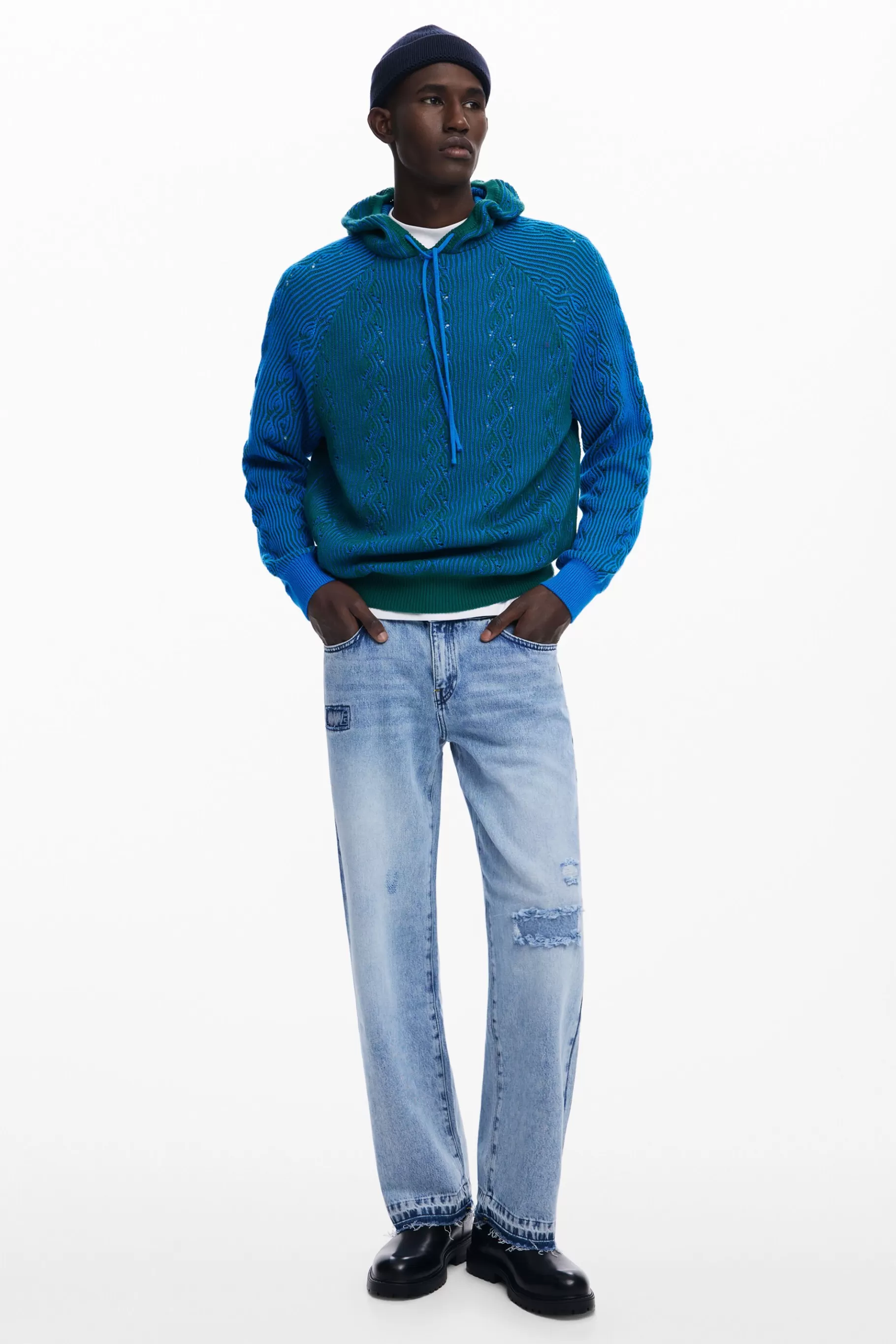 Desigual Pantalón doble cintura*Hombre Jeans Y Pantalones