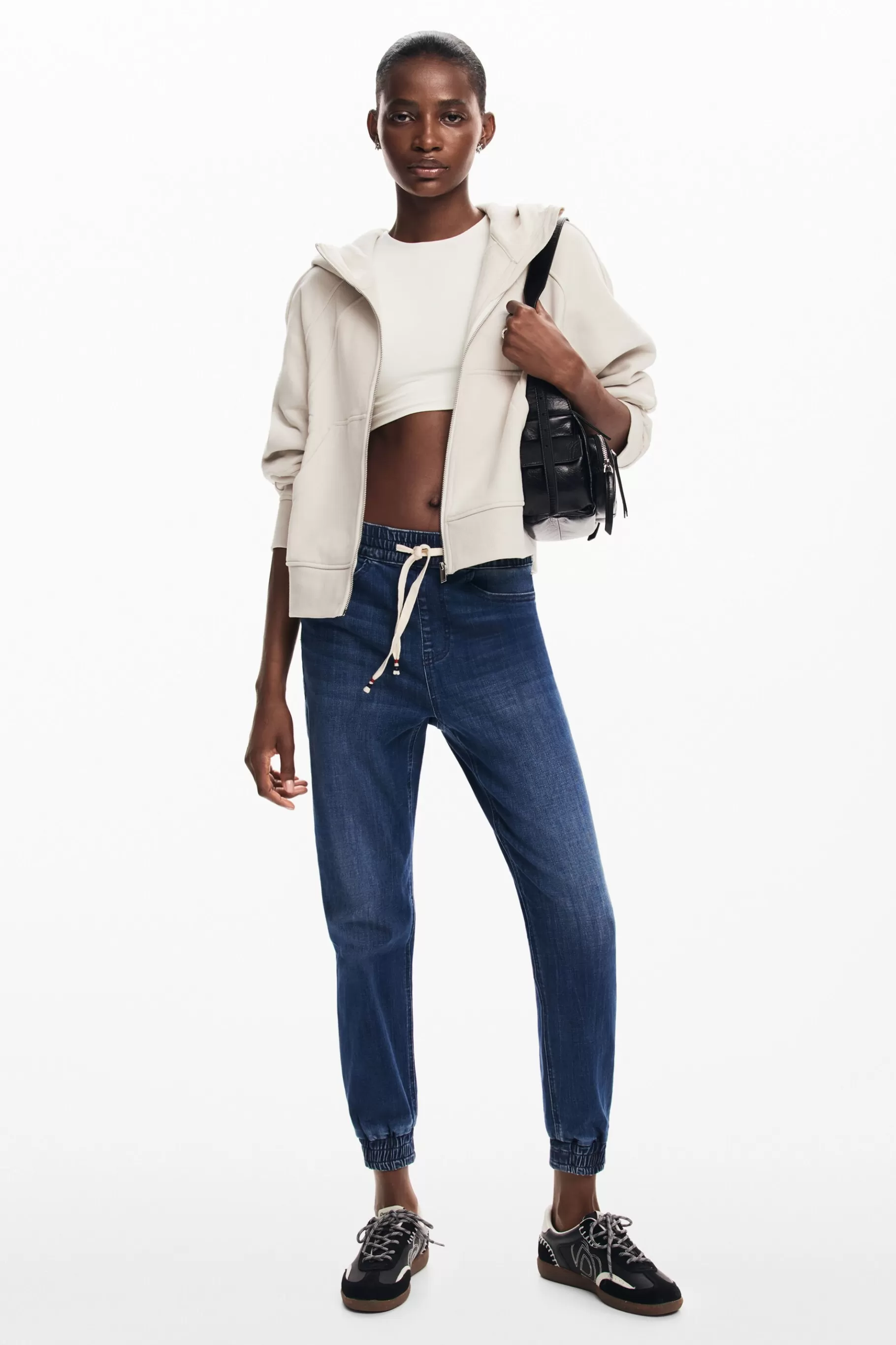 Desigual Pantalón jogger tejido vaquero*Mujer Vaqueros | Pantalones