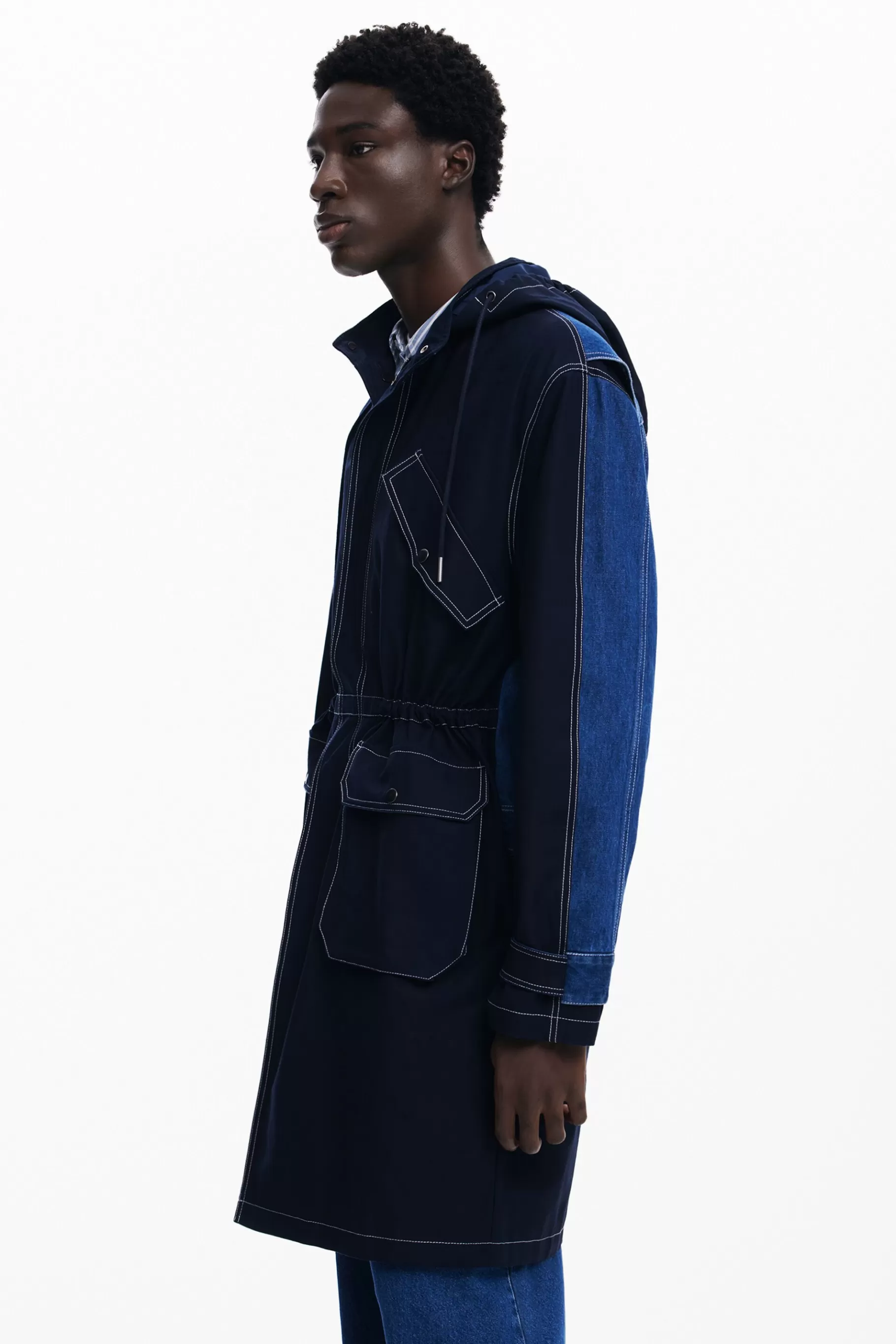 Desigual Parka denim*Hombre Abrigos Y Chaquetas