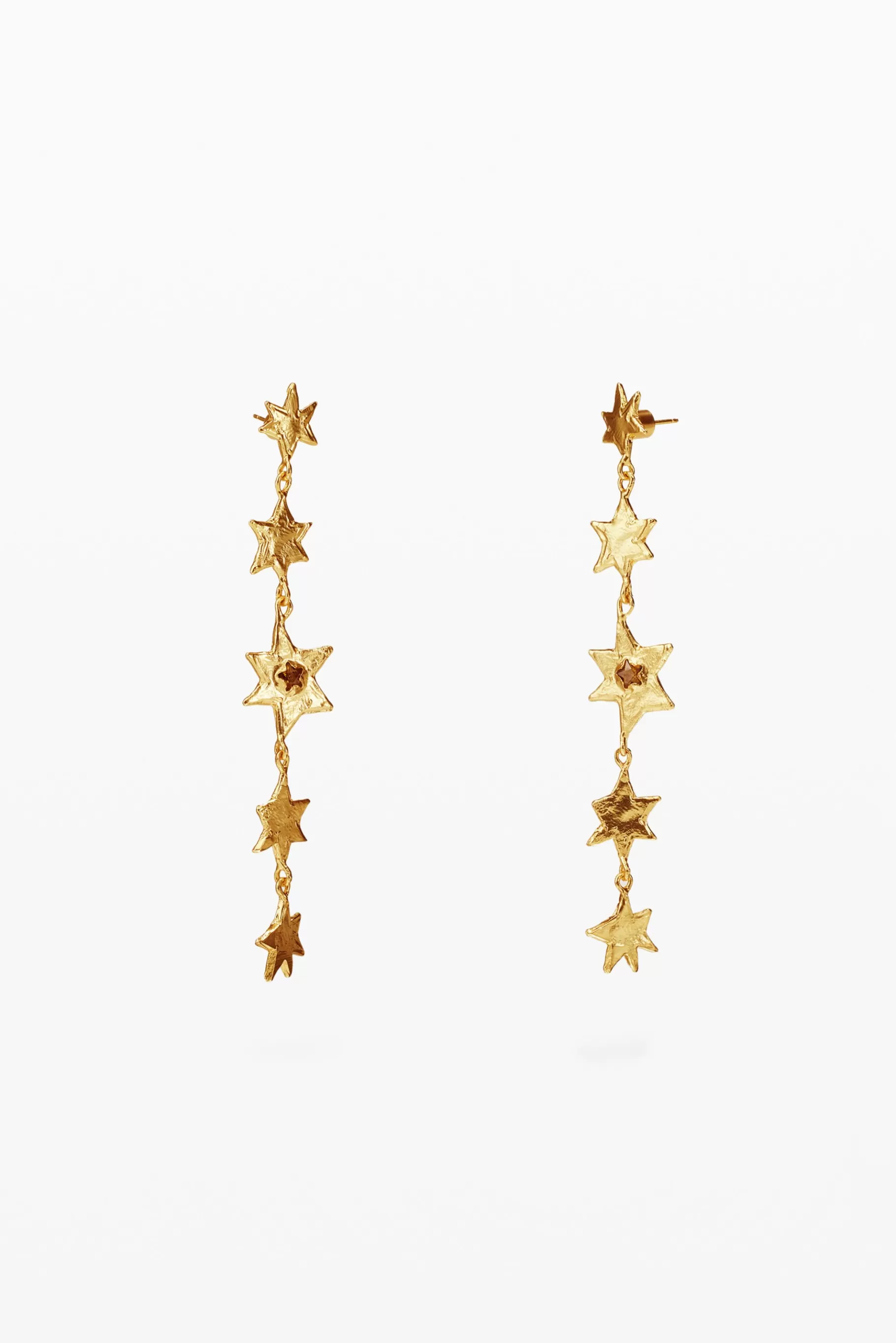 Desigual Pendientes cascada de estrellas Zalio*Mujer Joyería