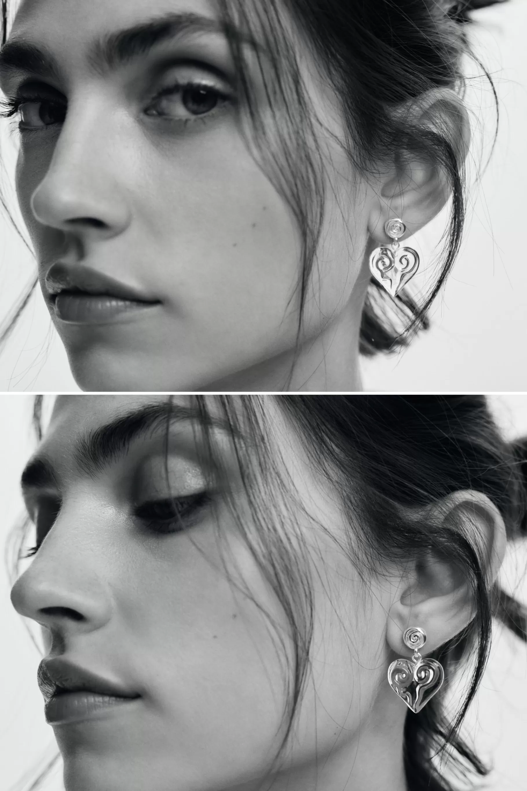 Desigual Pendientes cristal morado Zalio*Mujer Joyería
