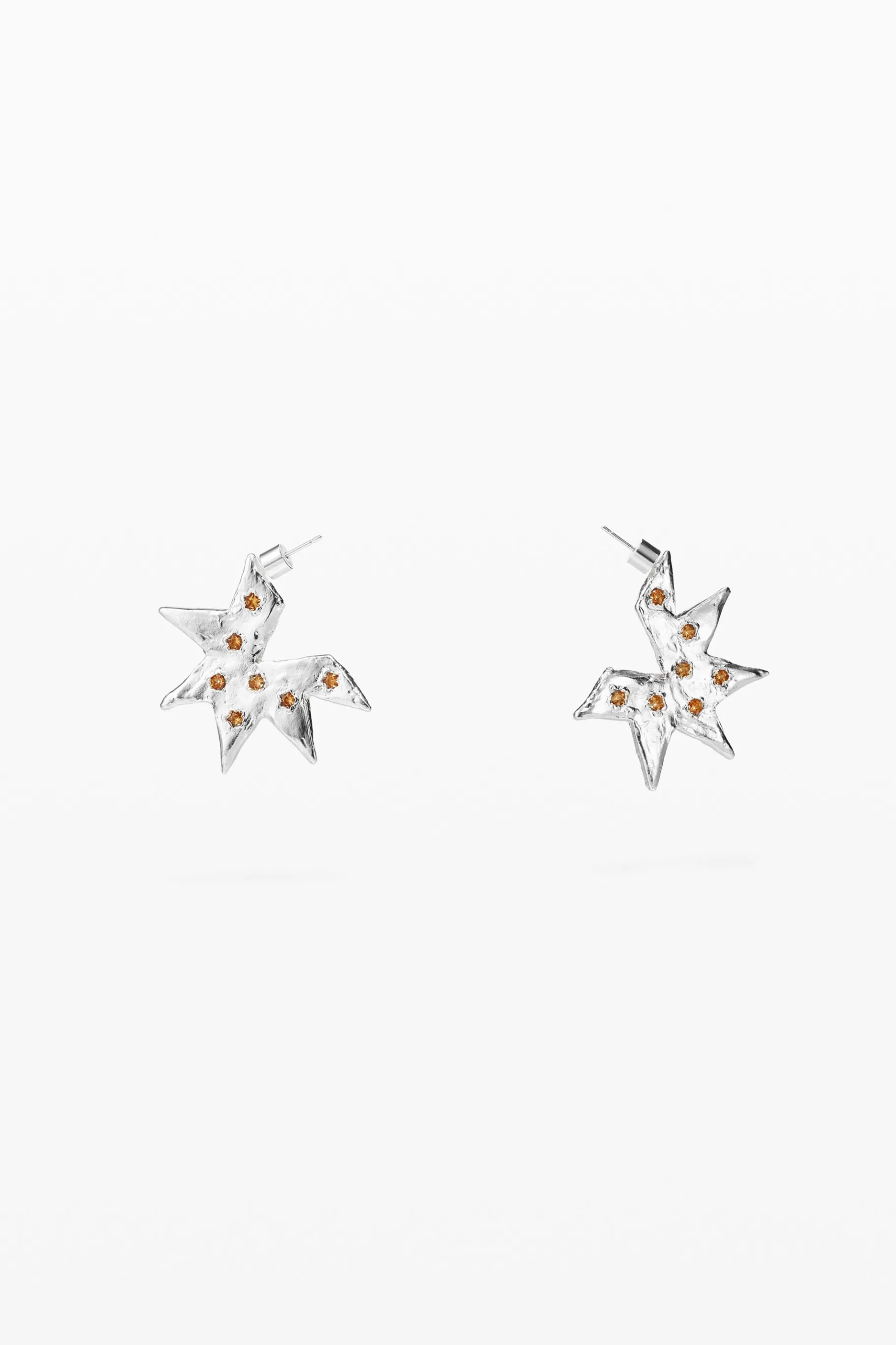 Desigual Pendientes  en forma de estrella plata Zalio*Mujer Joyería