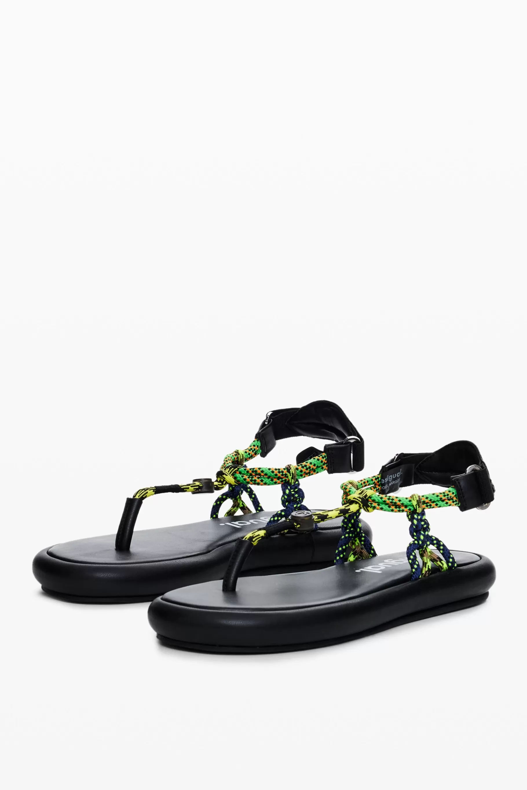 Desigual Sandalias planas cuerda*Mujer Zapatos