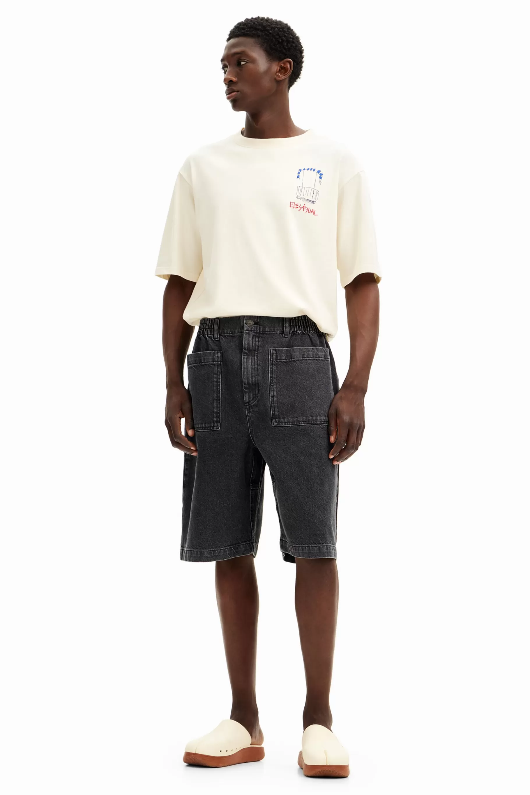 Desigual Shorts denim bolsillos*Hombre Jeans Y Pantalones