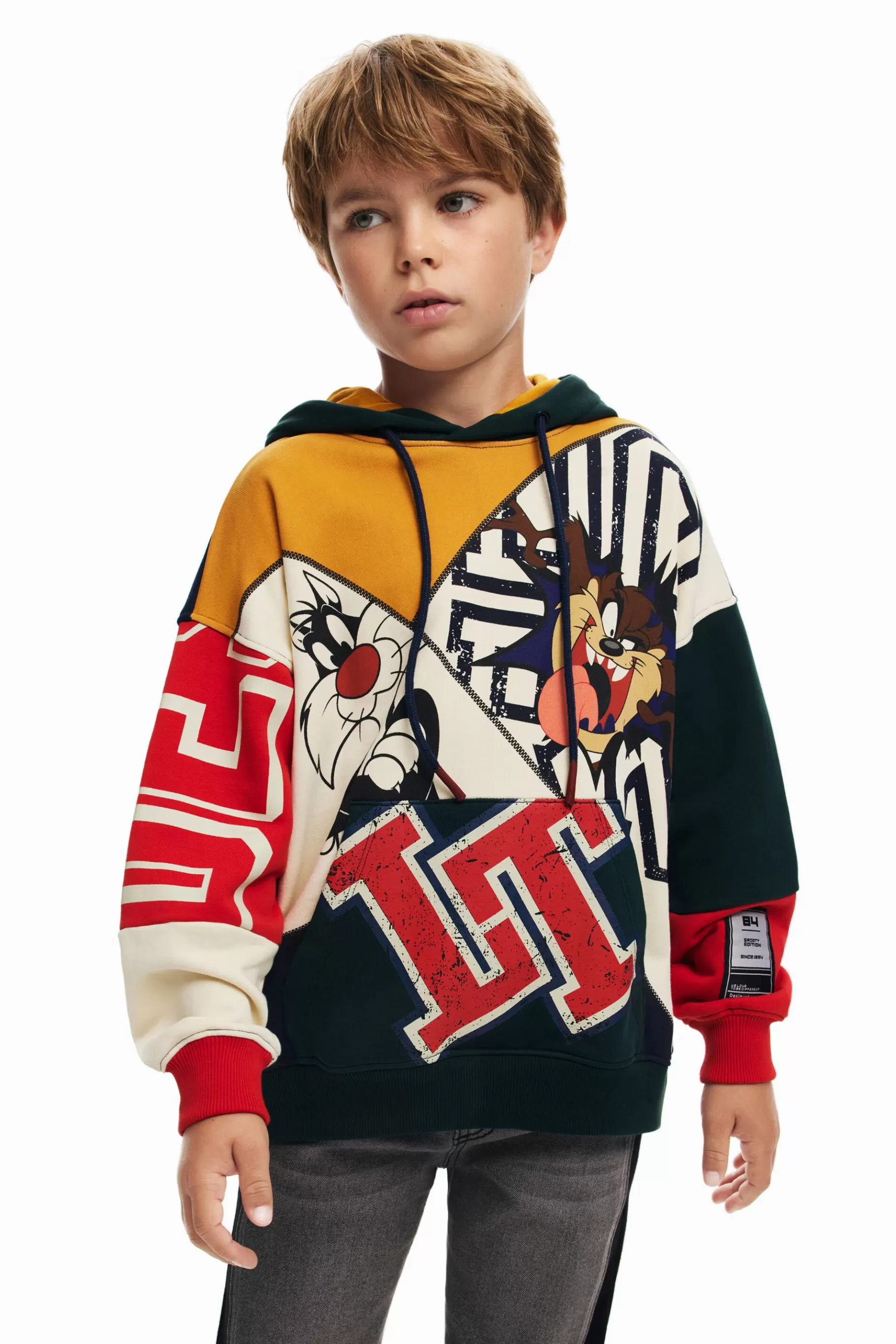 Desigual Sudadera con capucha Looney Toones* Jerséis Y Sudaderas