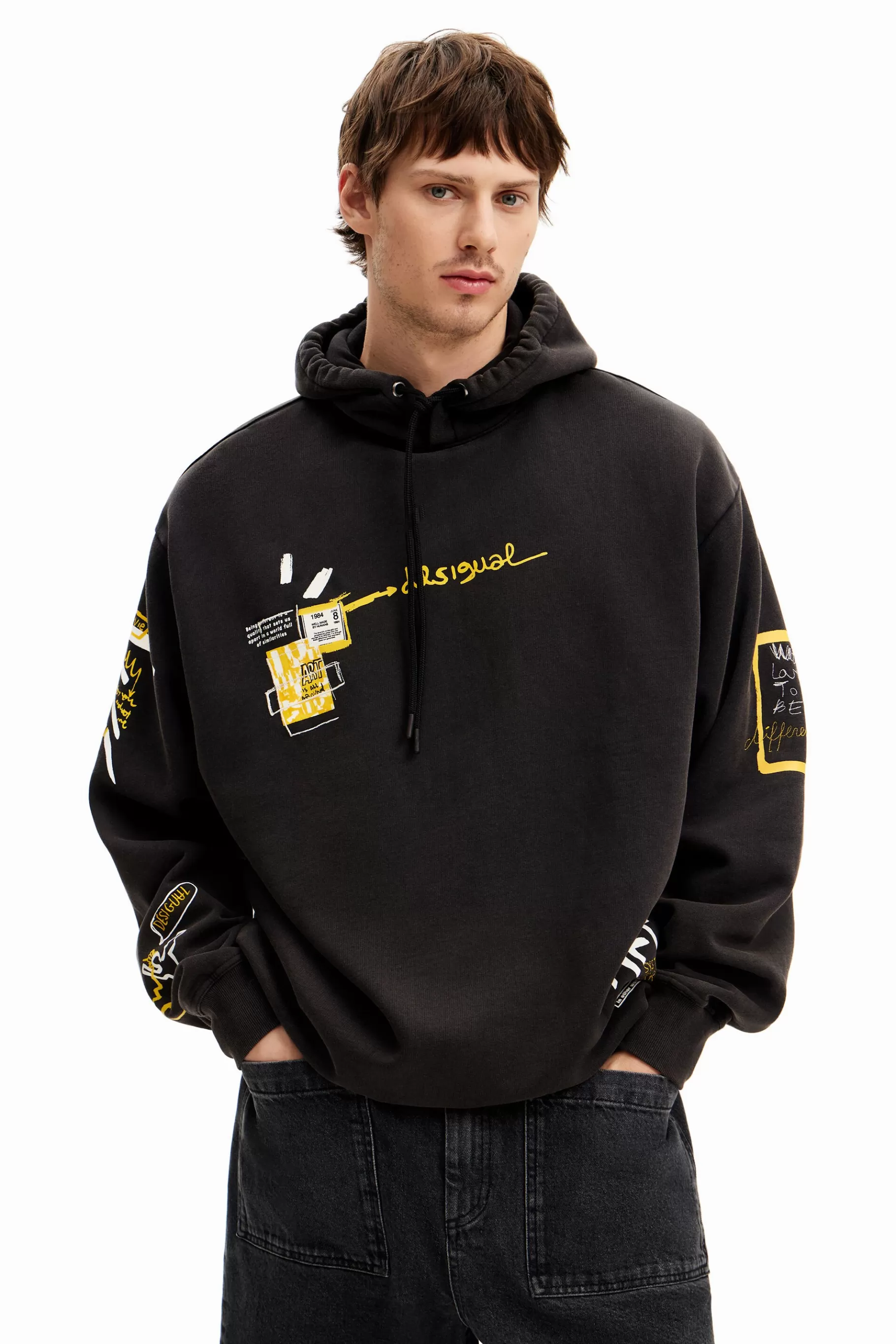 Desigual Sudadera con capucha urban*Hombre Jerséis Y Sudaderas