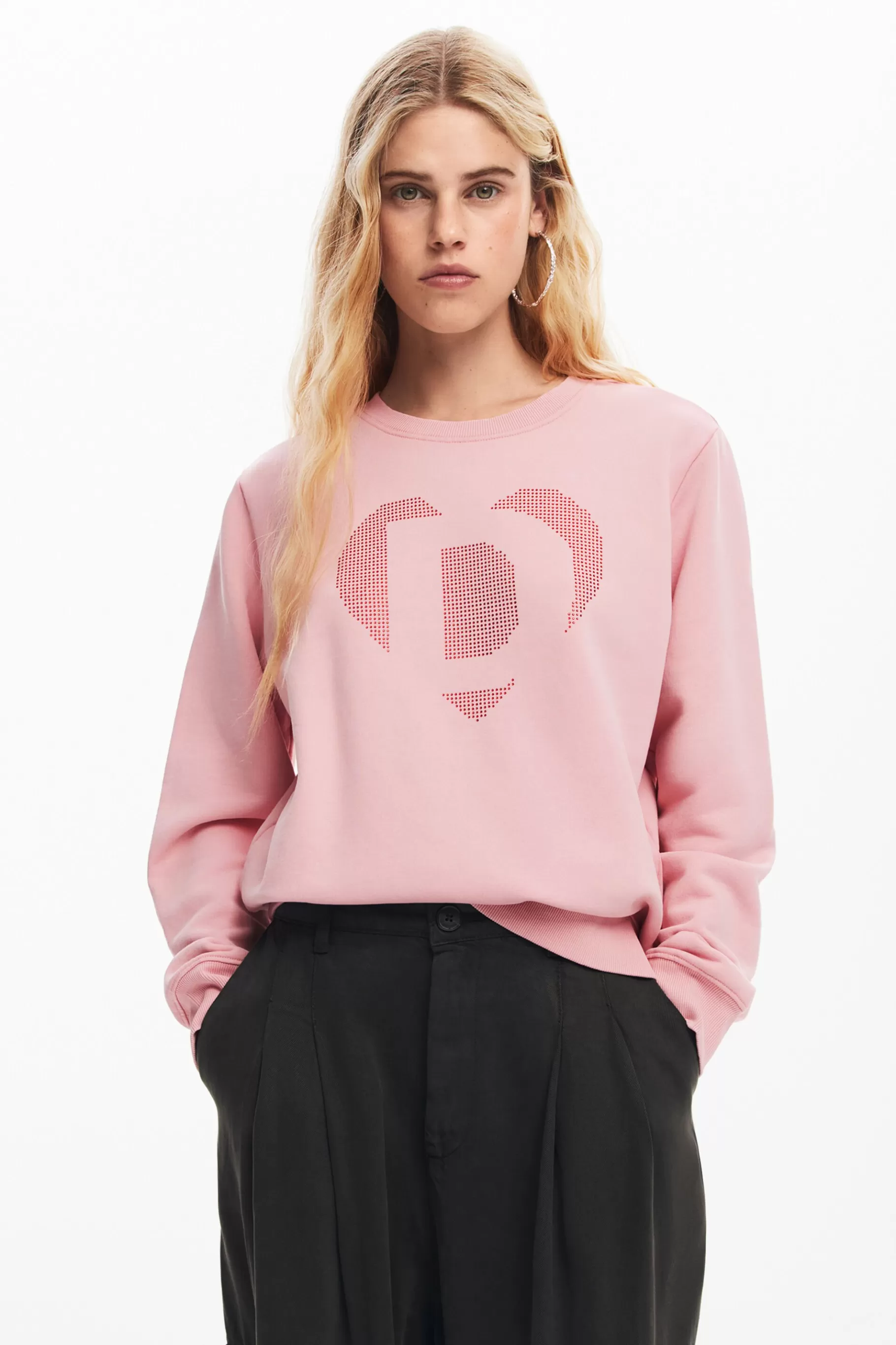 Desigual Sudadera corazón *Mujer Sudaderas | Jerséis