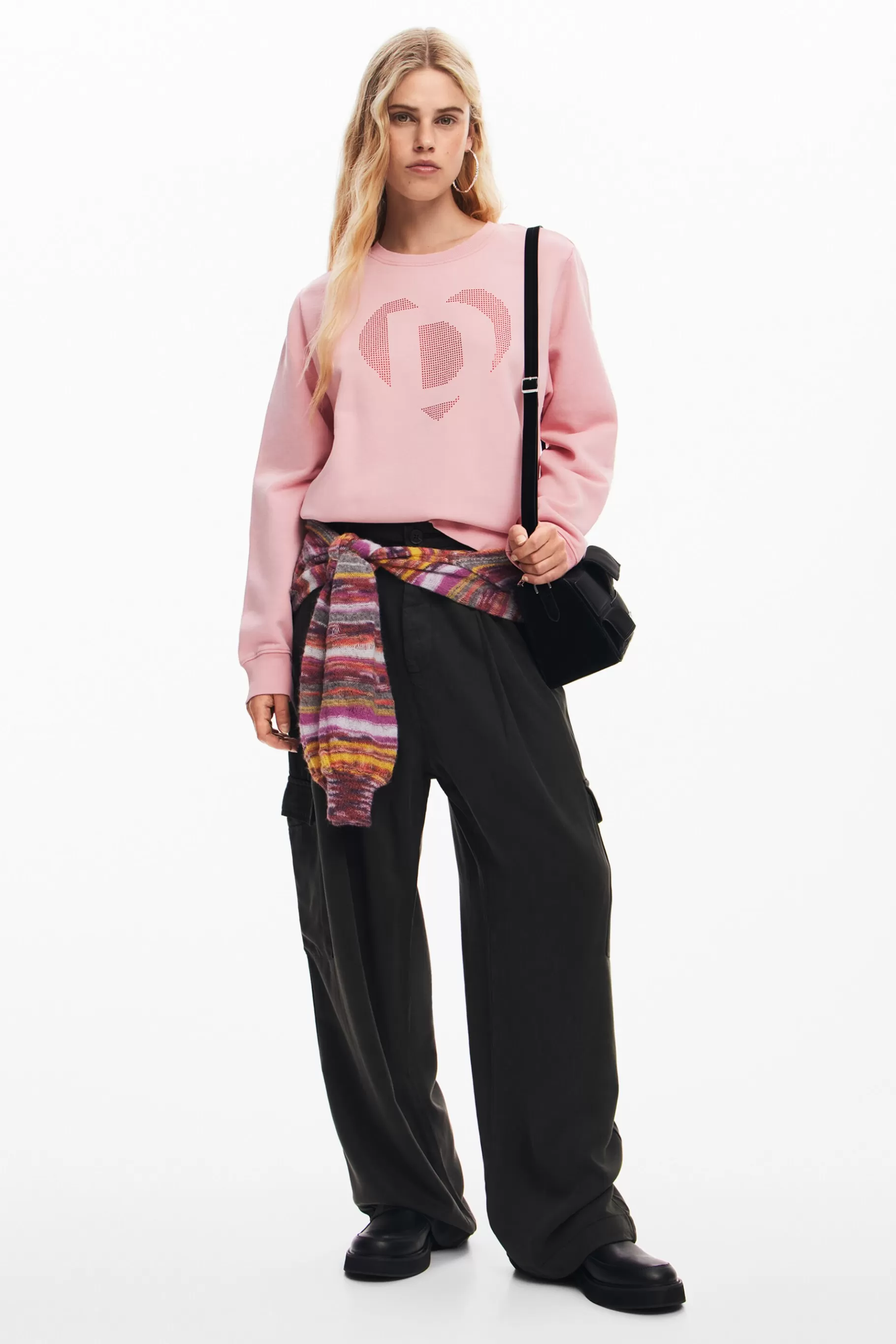 Desigual Sudadera corazón *Mujer Sudaderas | Jerséis