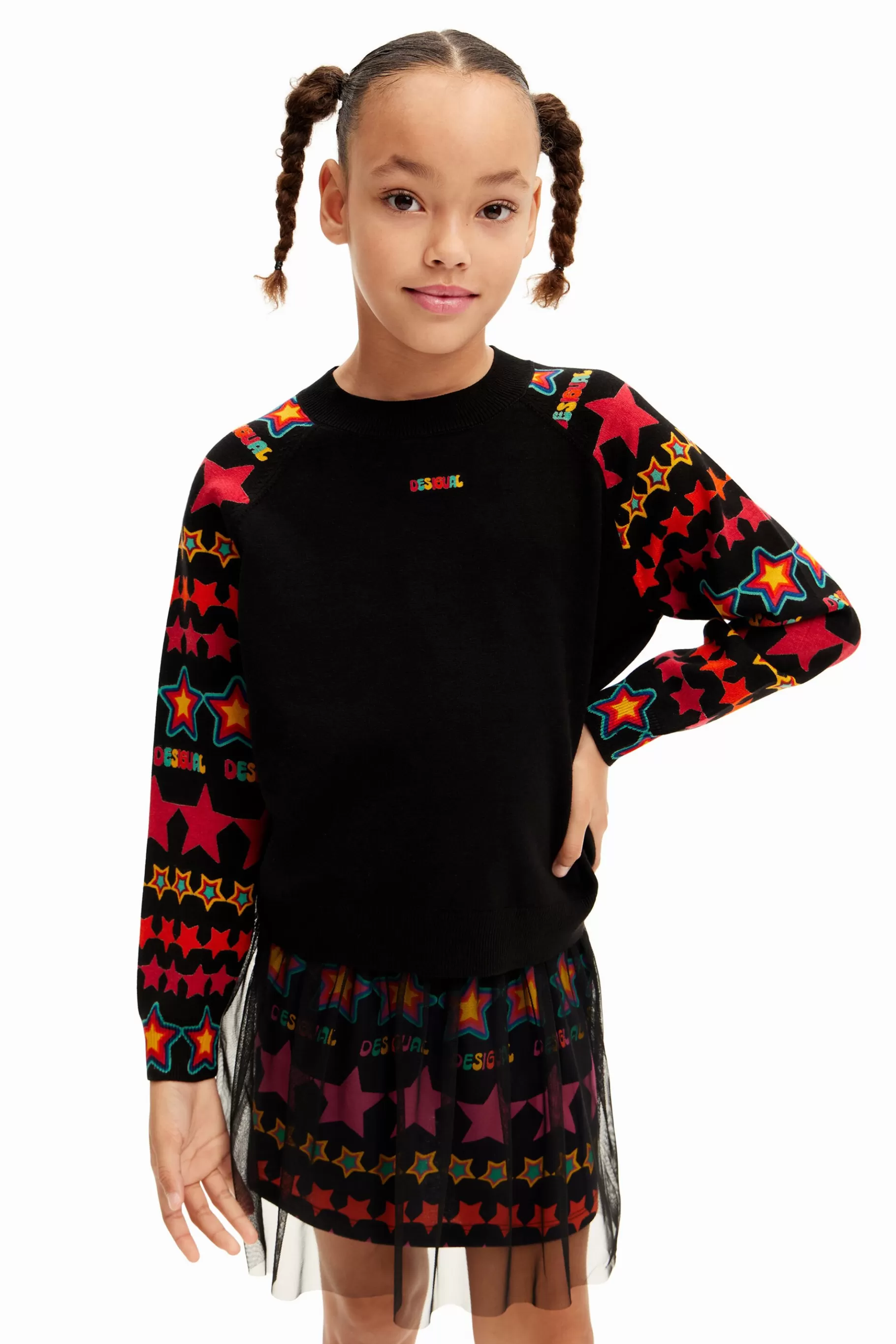 Desigual Sudadera estrellas* Jerséis Y Sudaderas
