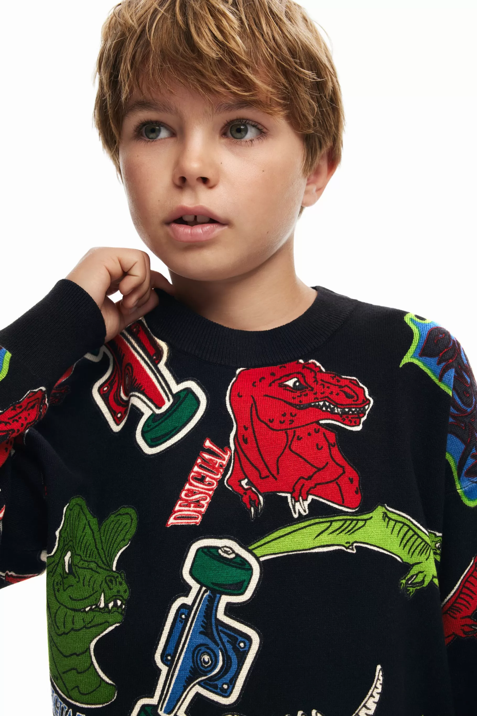 Desigual Sudadera dinosaurio* Jerséis Y Sudaderas | Jerséis Y Sudaderas