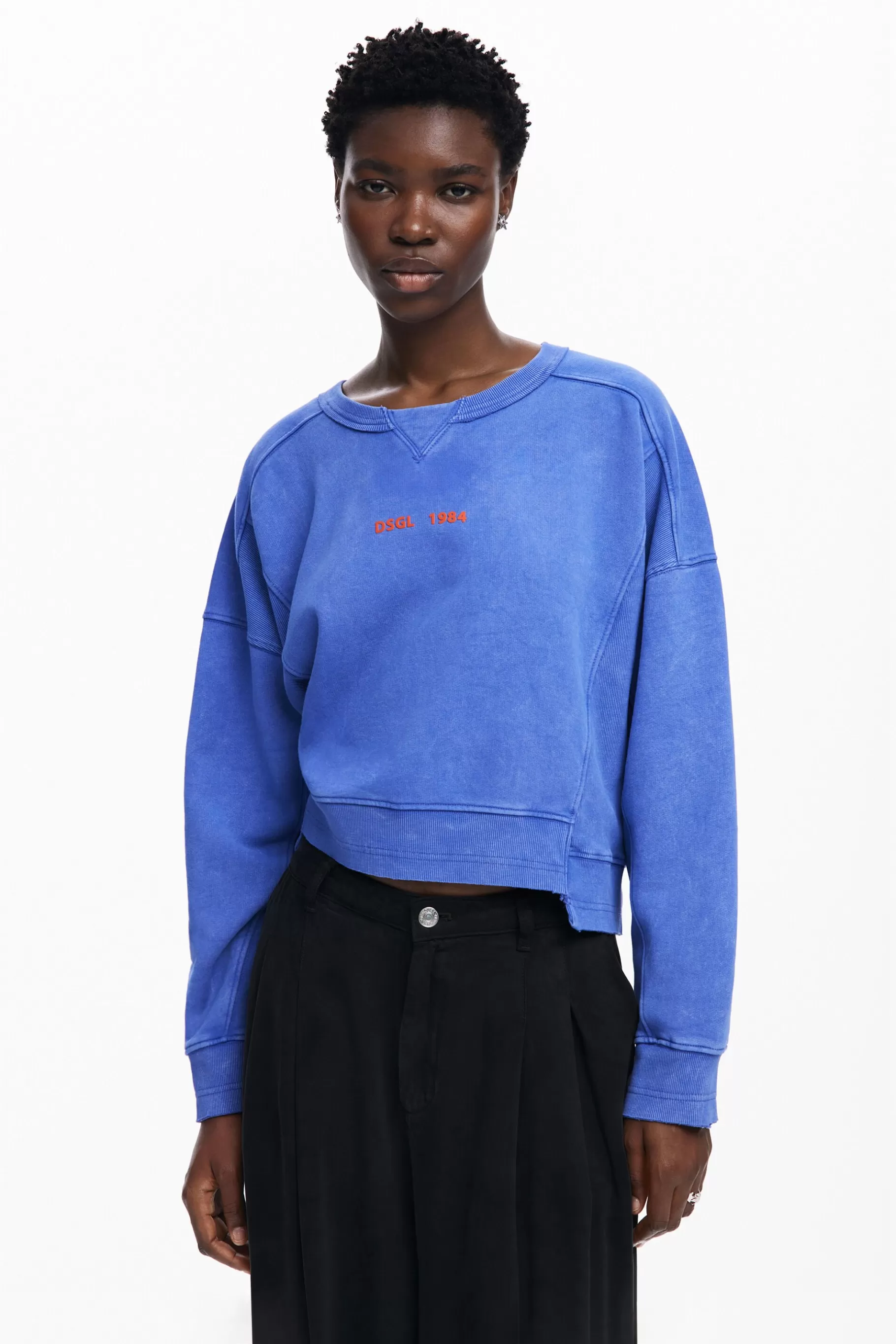 Desigual Sudadera efecto lavado*Mujer Sudaderas | Jerséis
