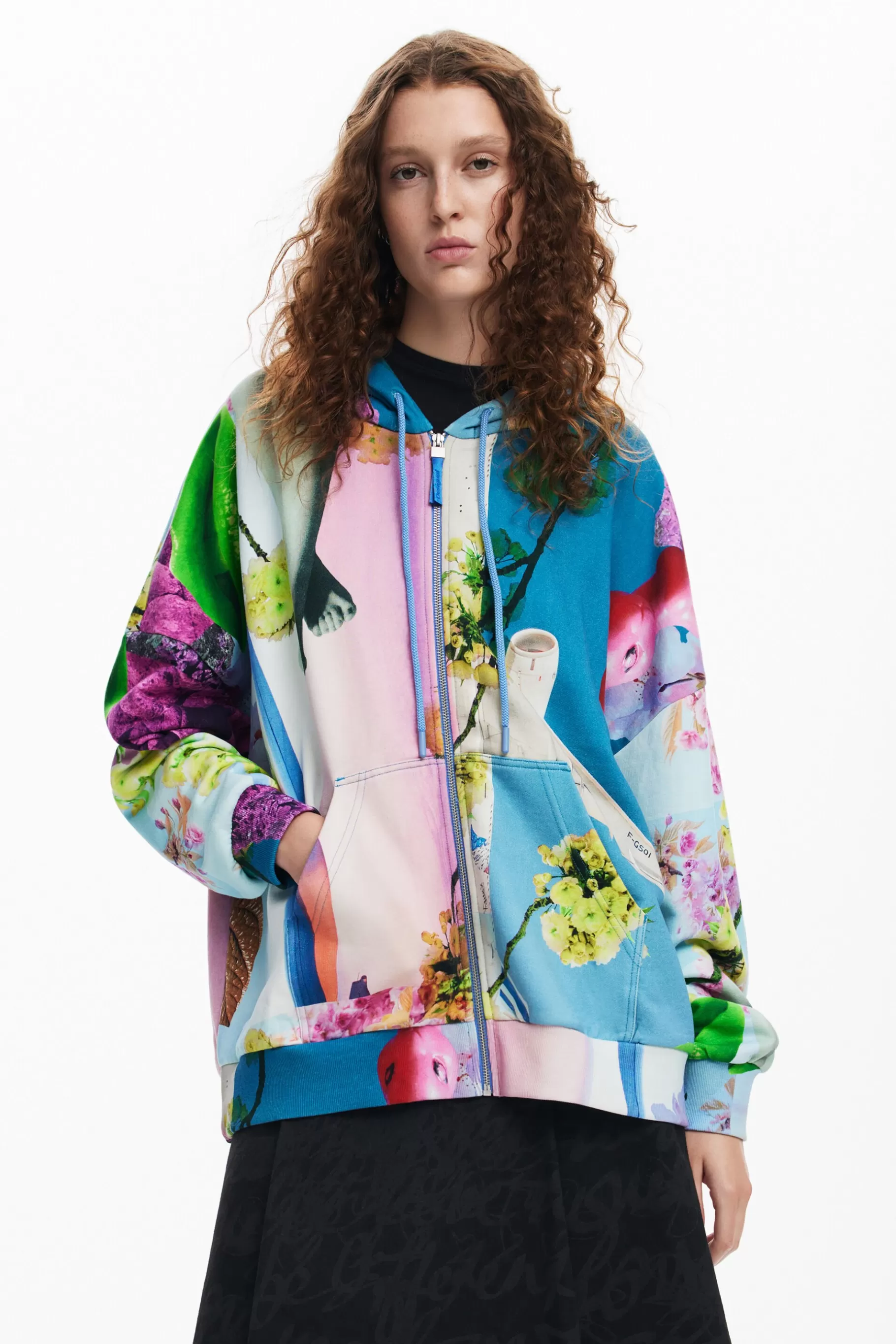 Desigual Sudadera estampada M. Christian Lacroix*Mujer Sudaderas | Jerséis