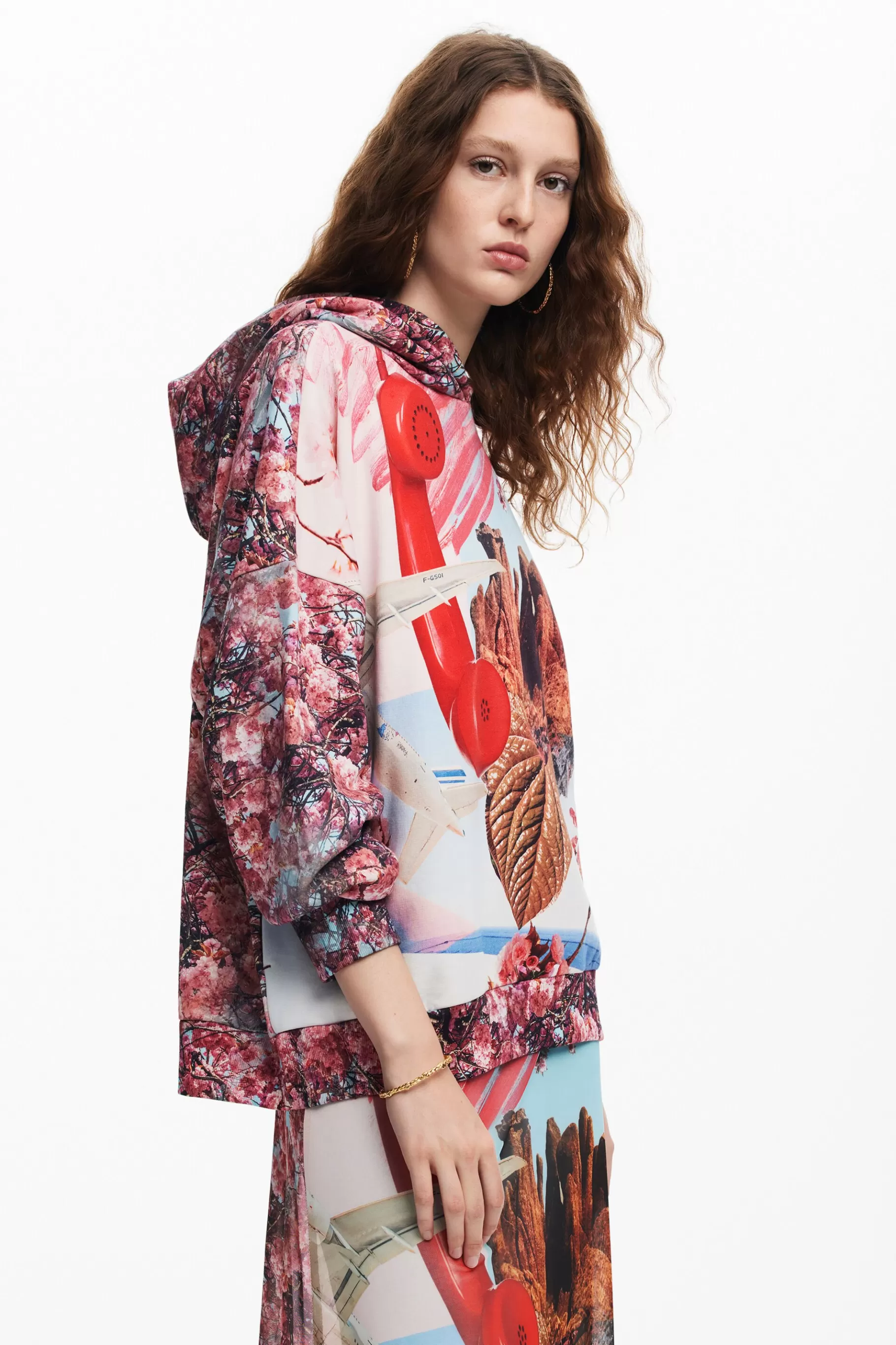 Desigual Sudadera estampada M. Christian Lacroix*Mujer Sudaderas | Jerséis