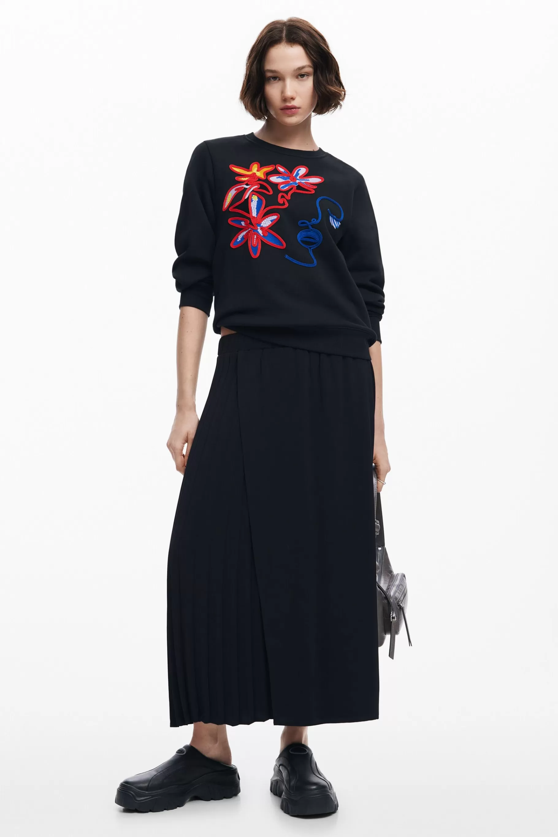 Desigual Sudadera estampado arty*Mujer Sudaderas | Jerséis
