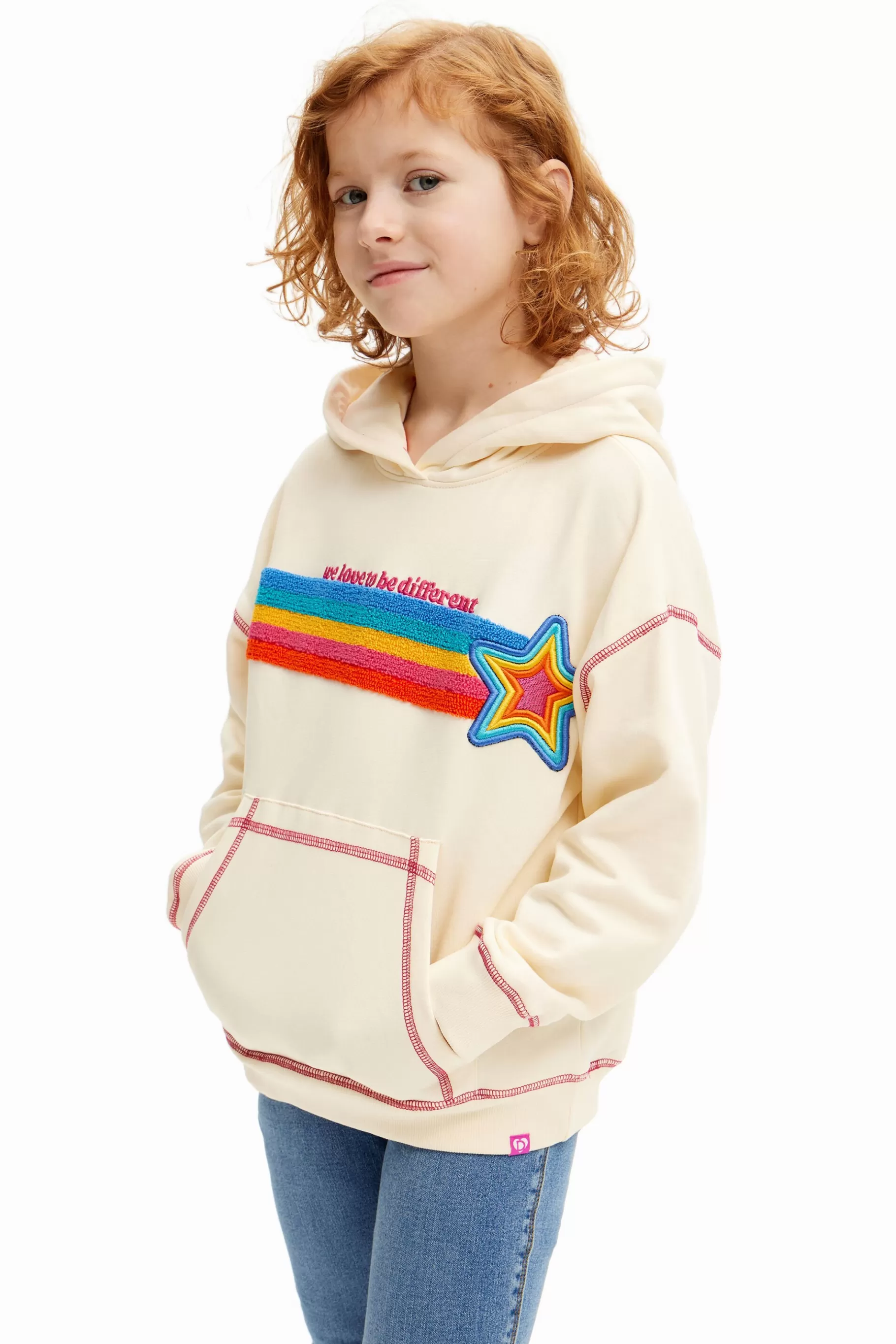 Desigual Sudadera estrella* Jerséis Y Sudaderas