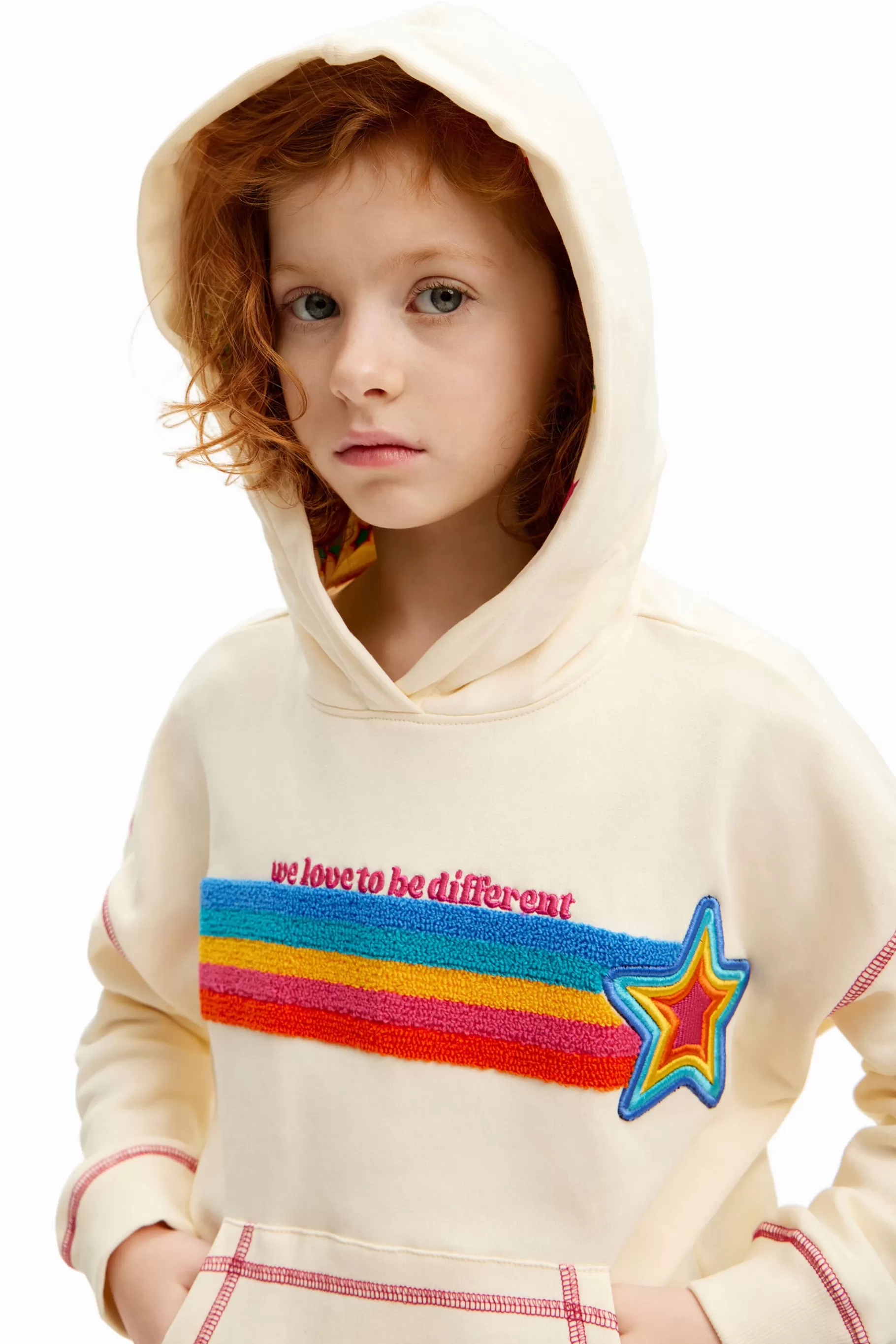 Desigual Sudadera estrella* Jerséis Y Sudaderas