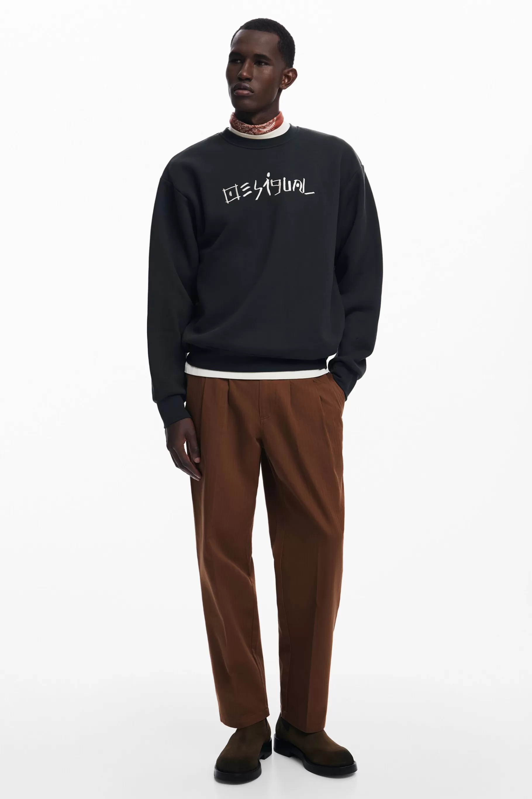 Desigual Sudadera  japan magazine punto*Hombre Jerséis Y Sudaderas