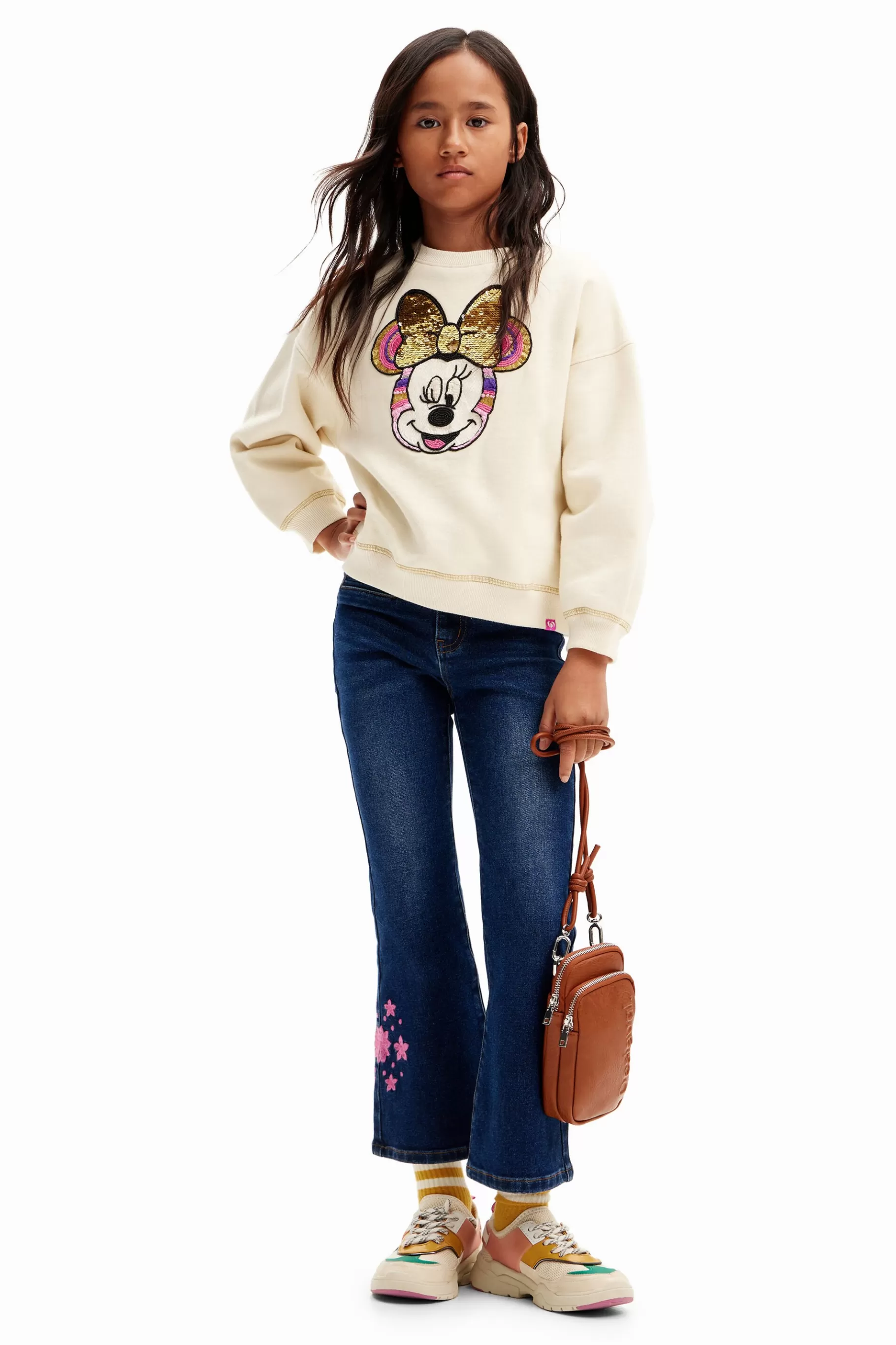 Desigual Sudadera Minnie Mouse* Jerséis Y Sudaderas