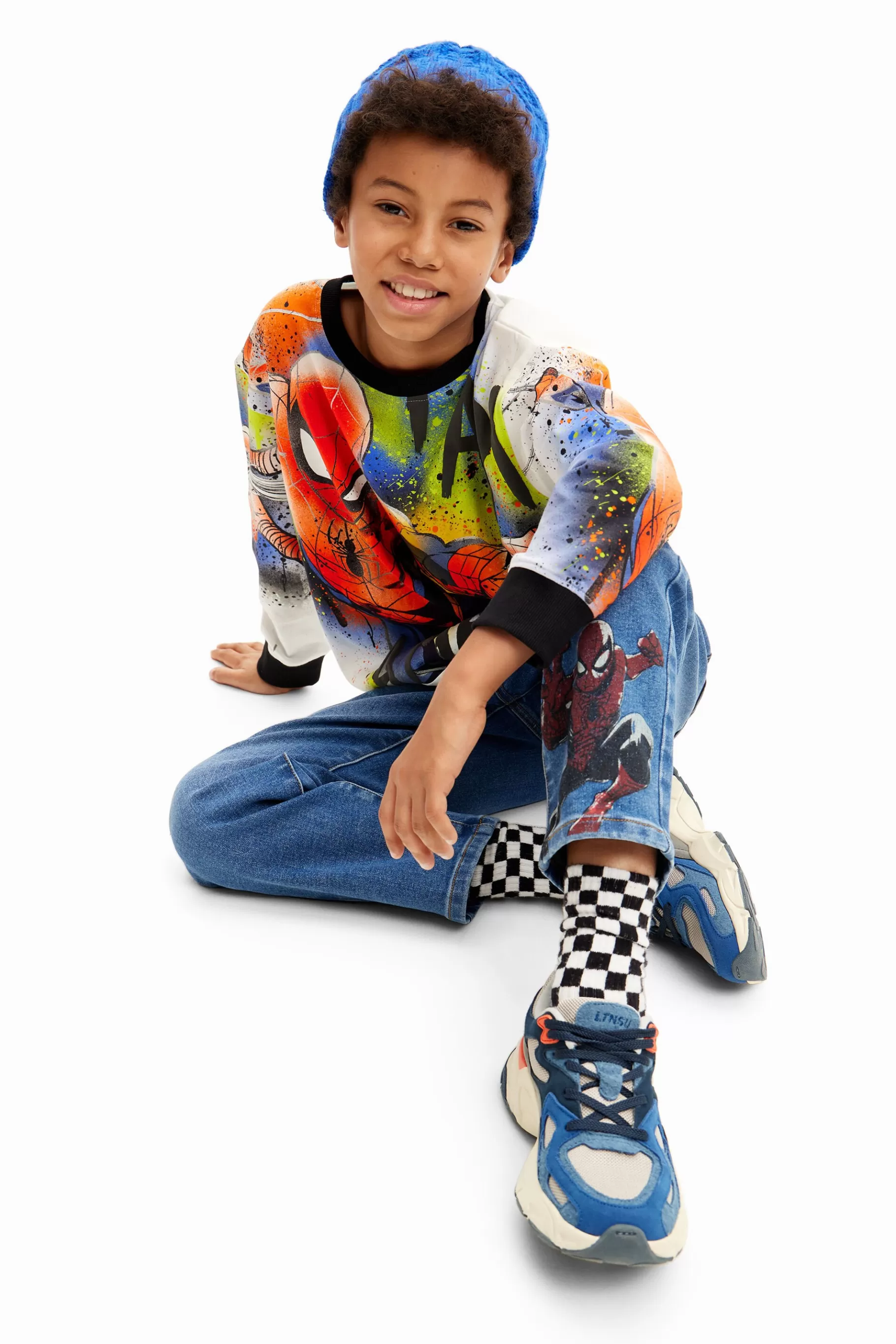 Desigual Sudadera onversize Spiderman* Camisetas Y Camisas