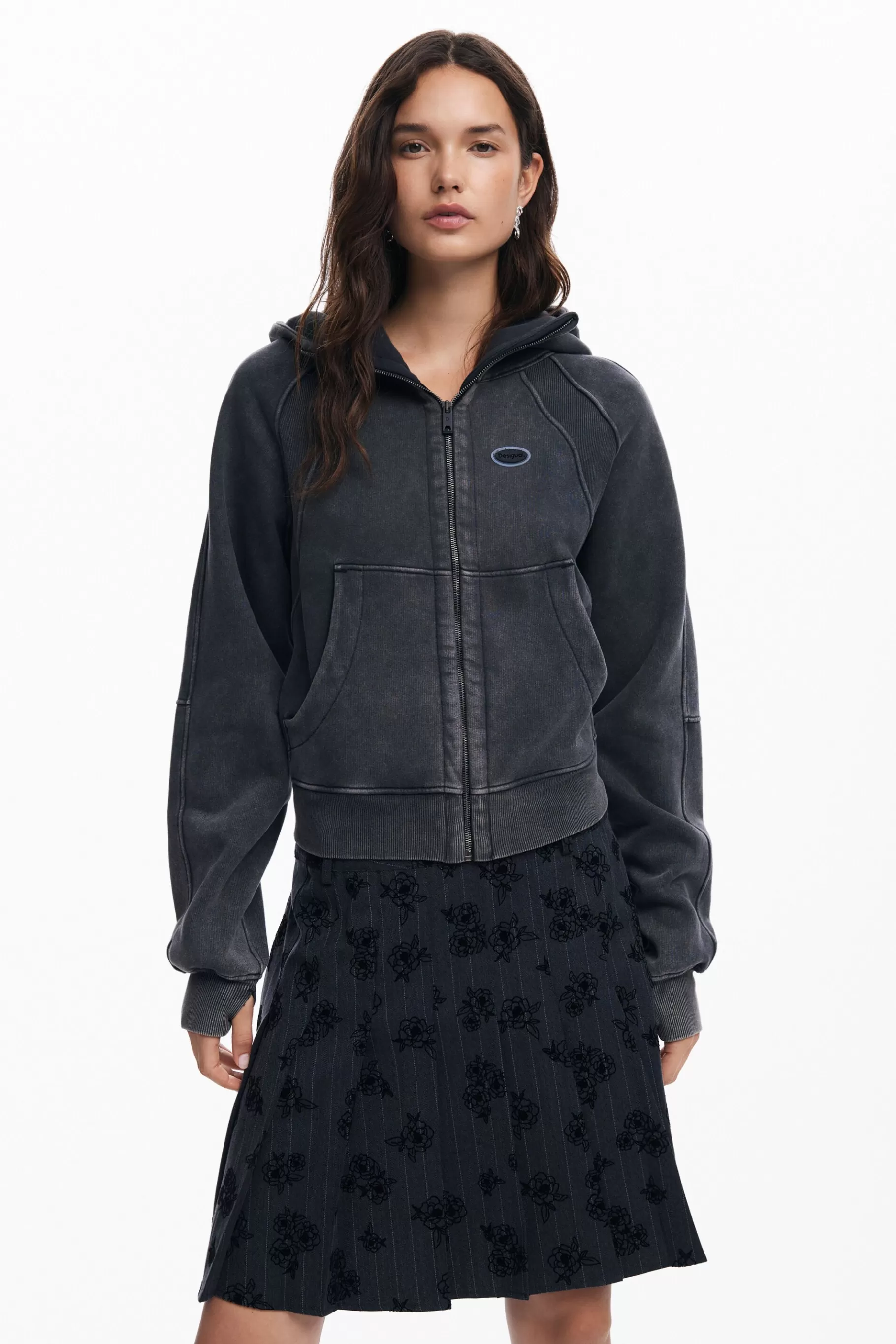 Desigual Sudadera oversize capucha*Mujer Jerséis