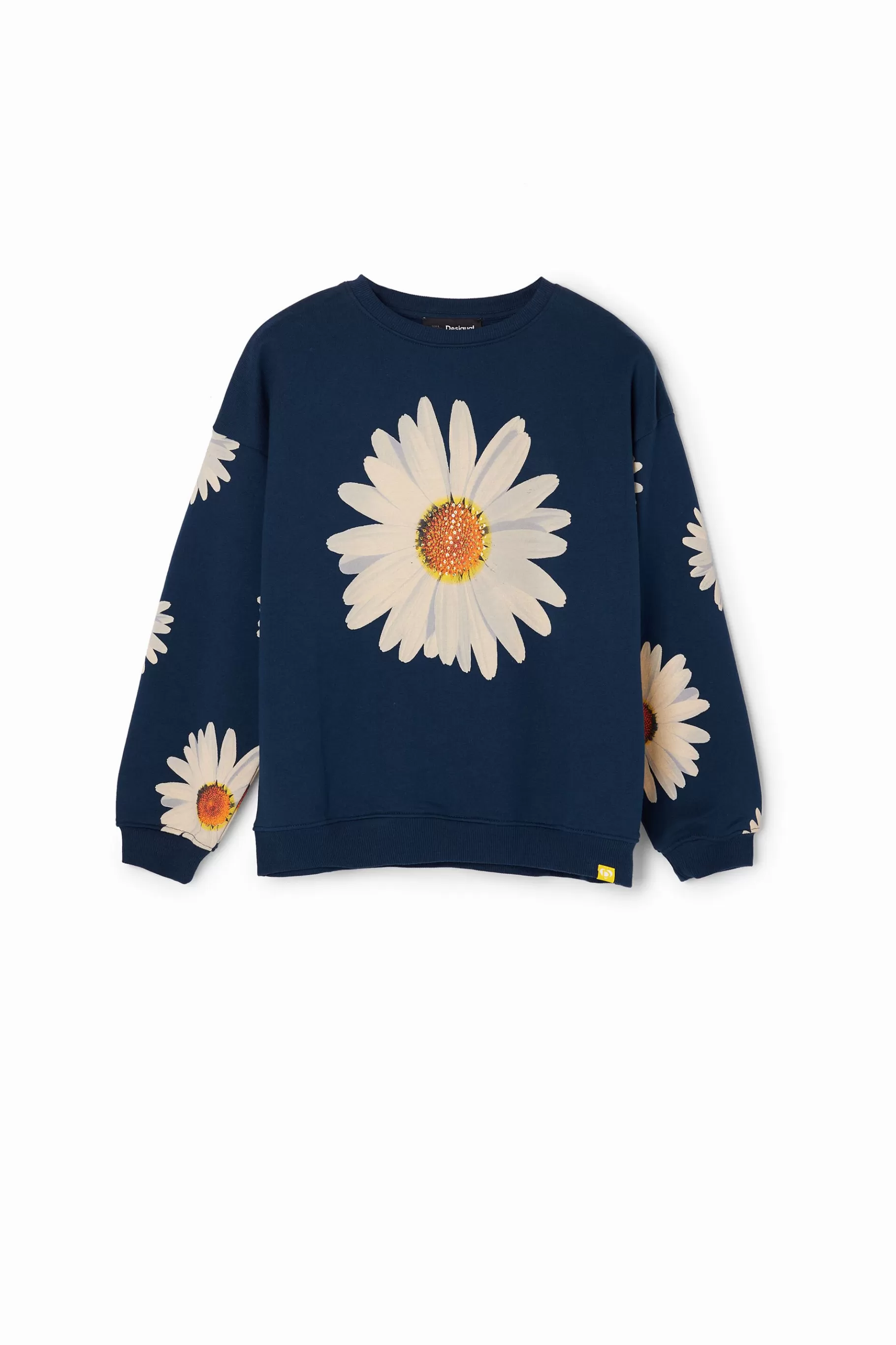 Desigual Sudadera oversize margaritas* Jerséis Y Sudaderas