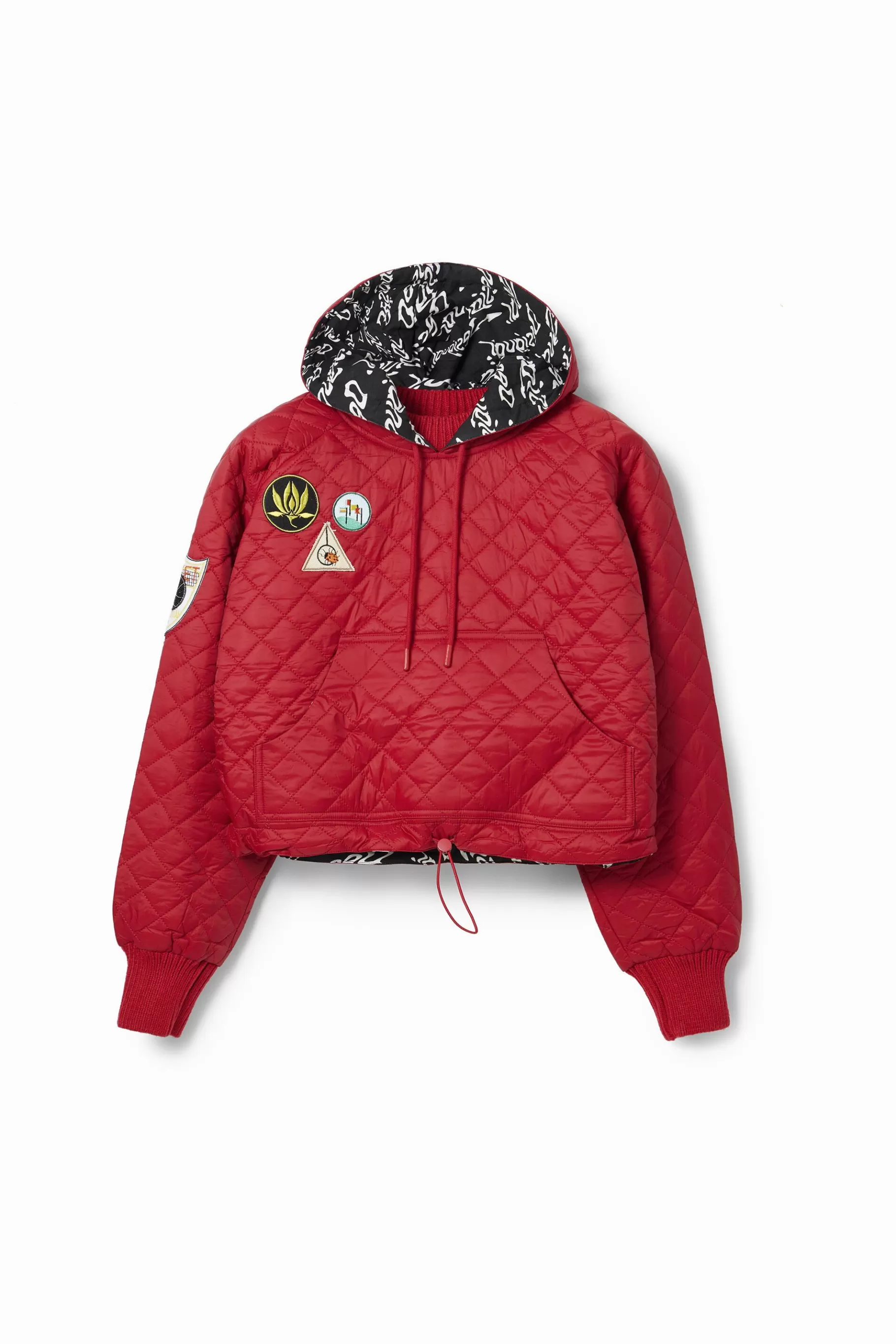 Desigual Sudadera padded con parches*Mujer Jerséis