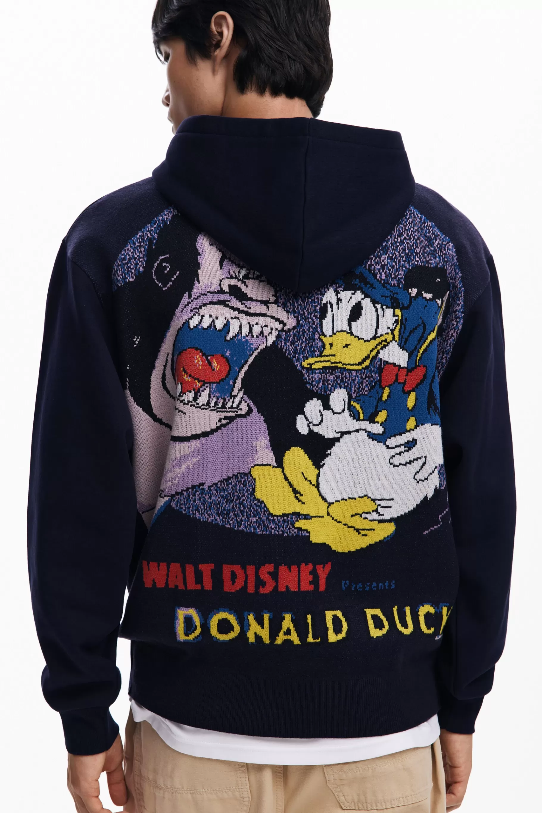 Desigual Sudadera Pato Donald*Hombre Jerséis Y Sudaderas