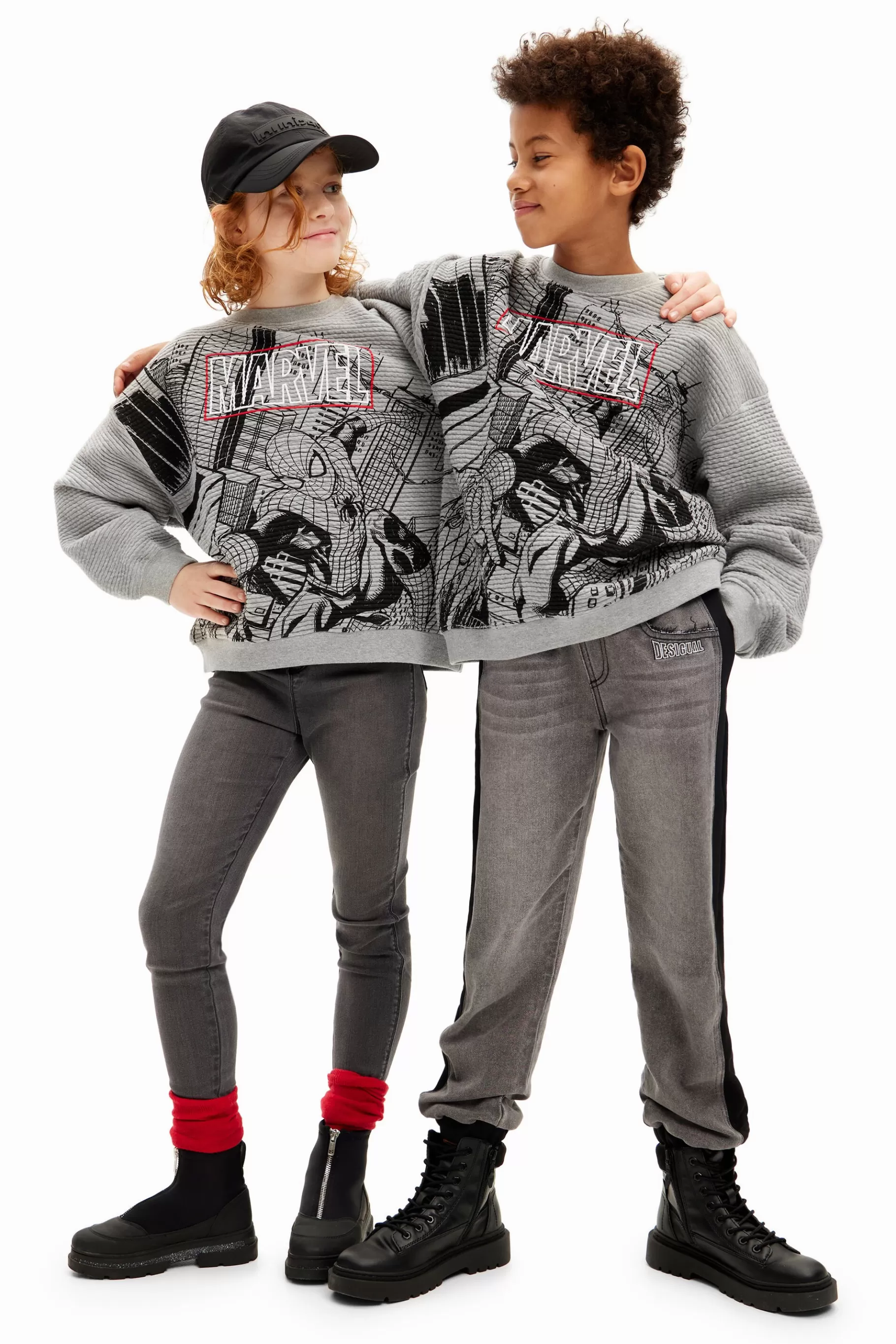 Desigual Sudadera rayas Marvel* Jerséis Y Sudaderas