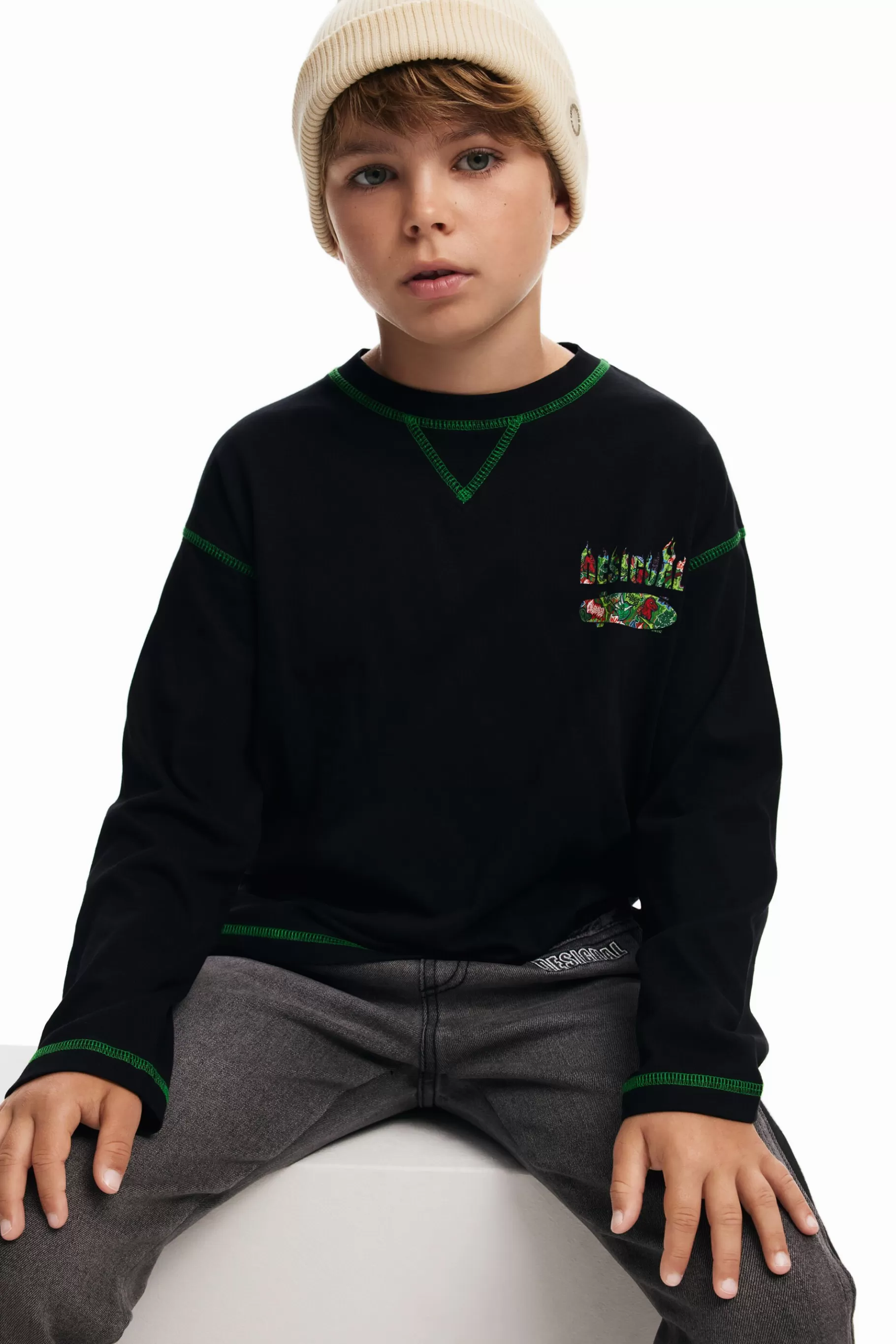 Desigual Sudadera skate* Camisetas Y Camisas
