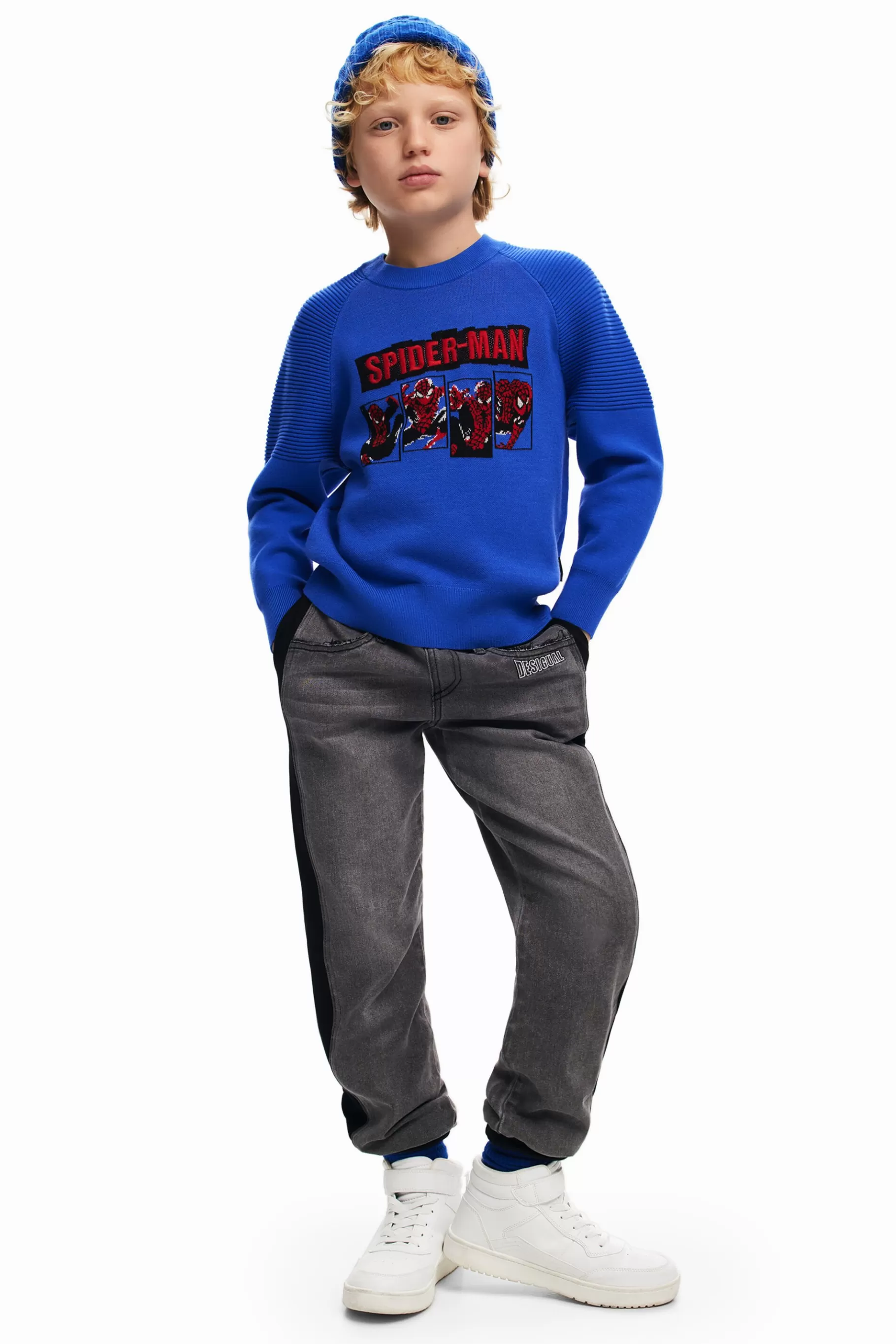 Desigual Sudadera Spiderman sin capucha* Jerséis Y Sudaderas | Jerséis Y Sudaderas