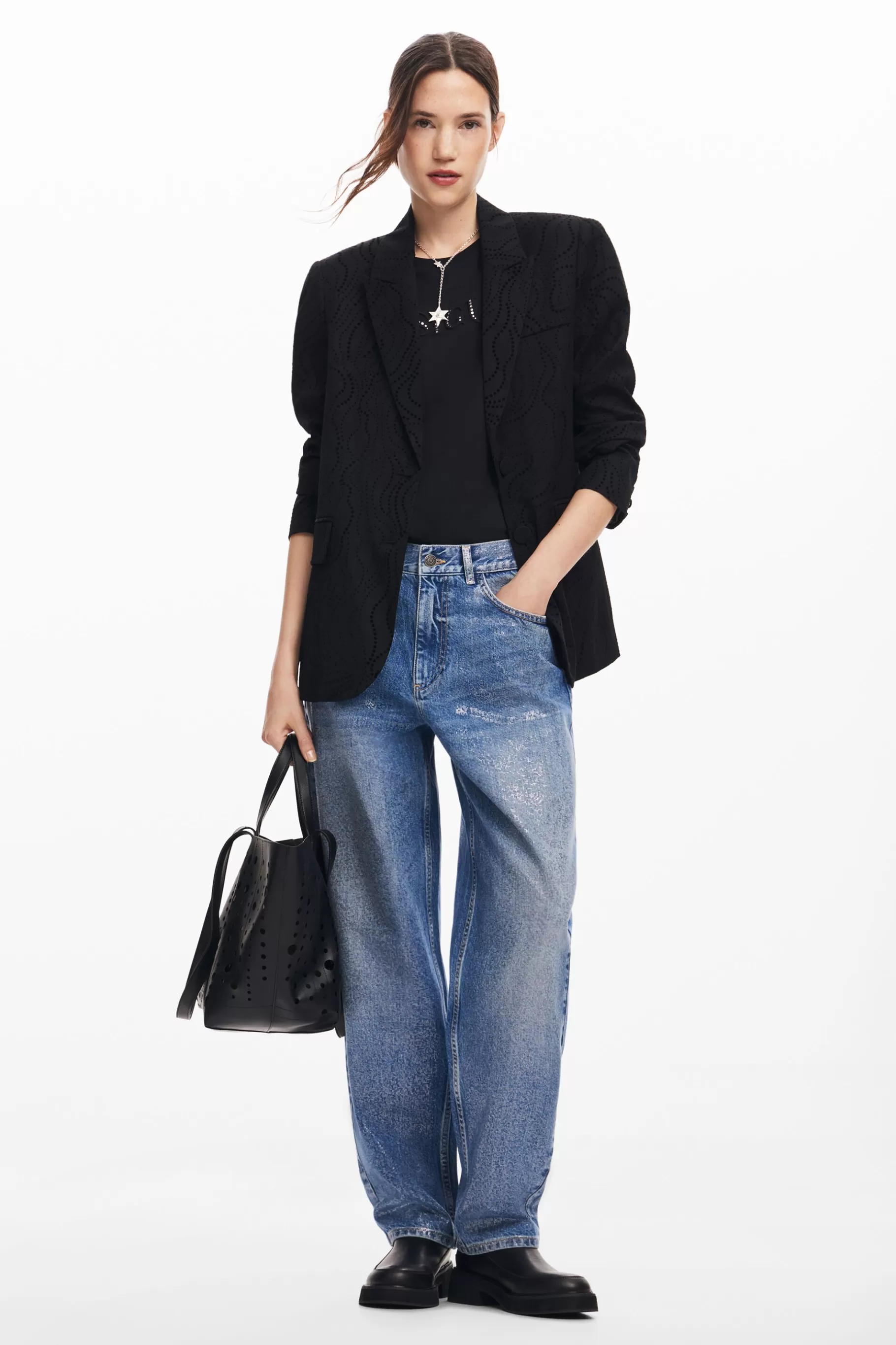 Desigual Vaqueros denim balloon*Mujer Vaqueros | Pantalones