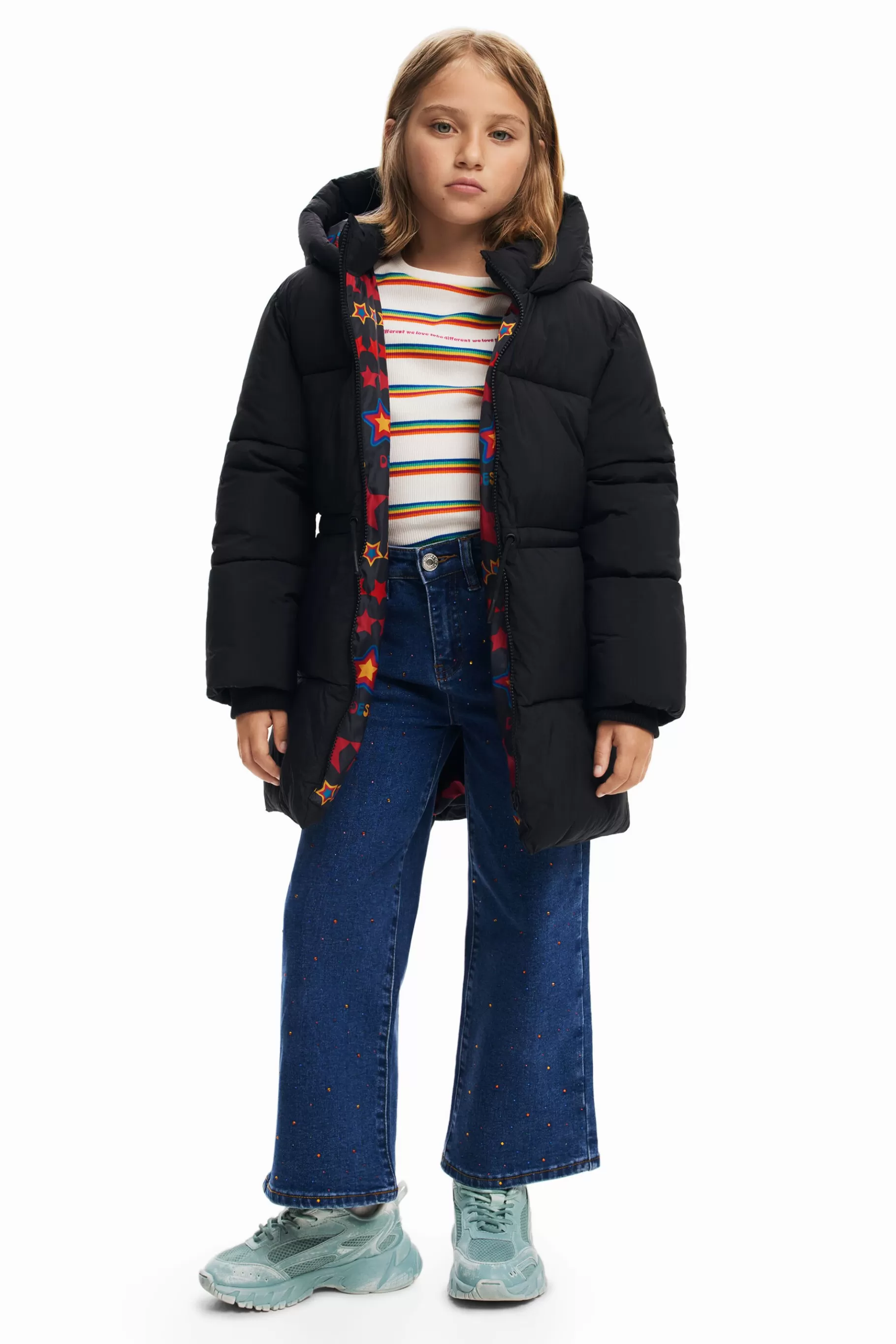 Desigual Vaqueros largos con puntos* Faldas Y Pantalones