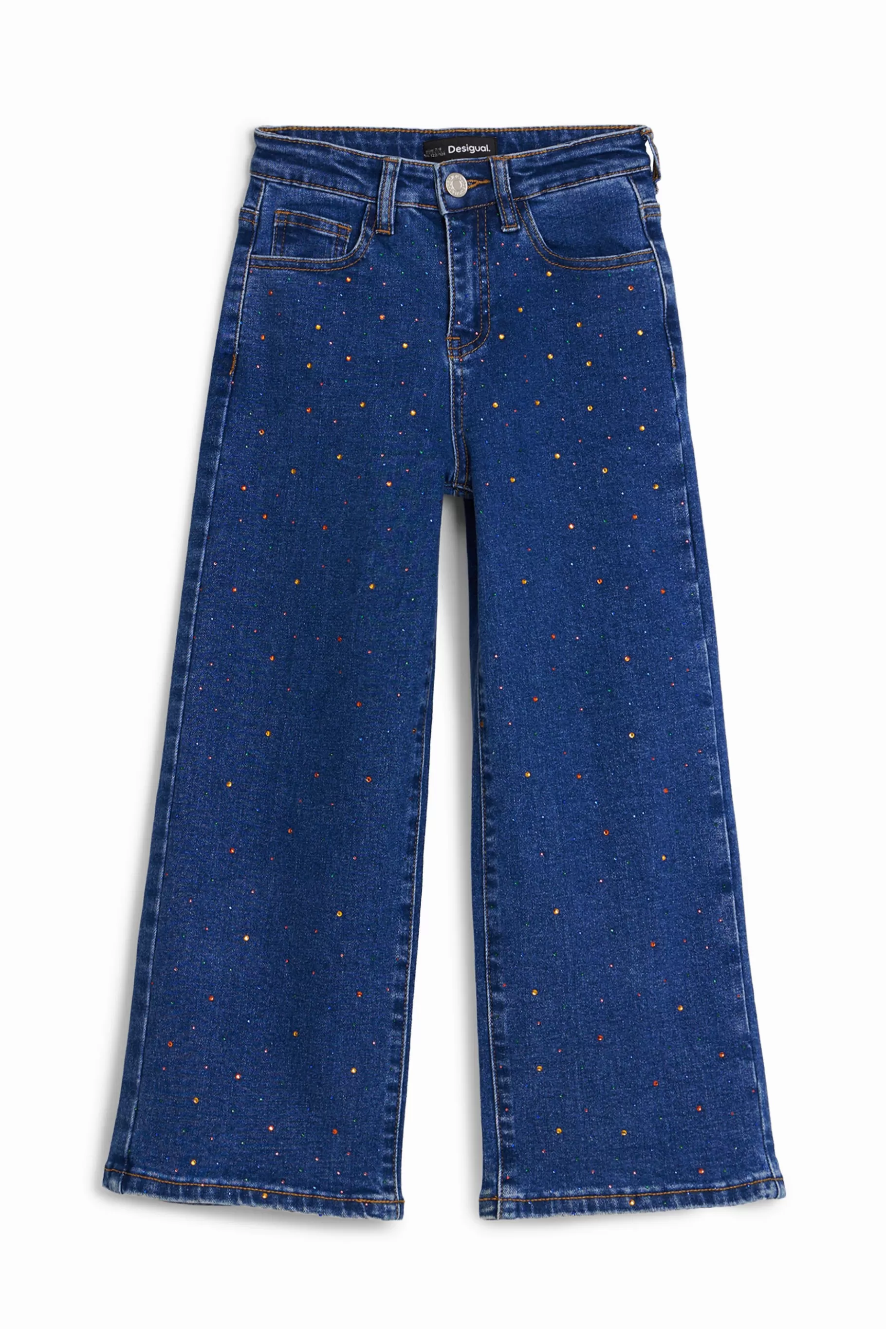 Desigual Vaqueros largos con puntos* Faldas Y Pantalones
