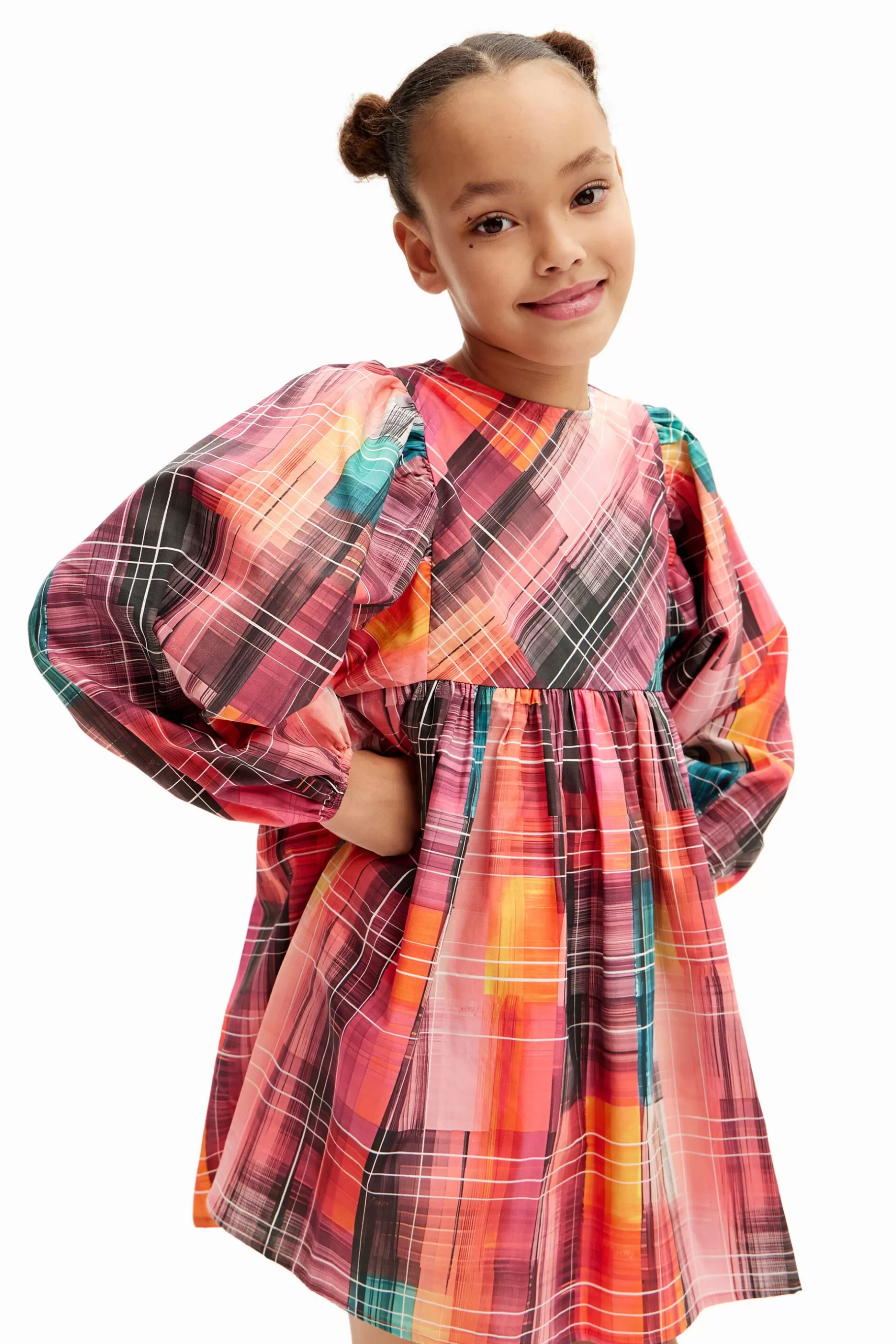 Desigual Vestido camisero cuadros* Vestidos