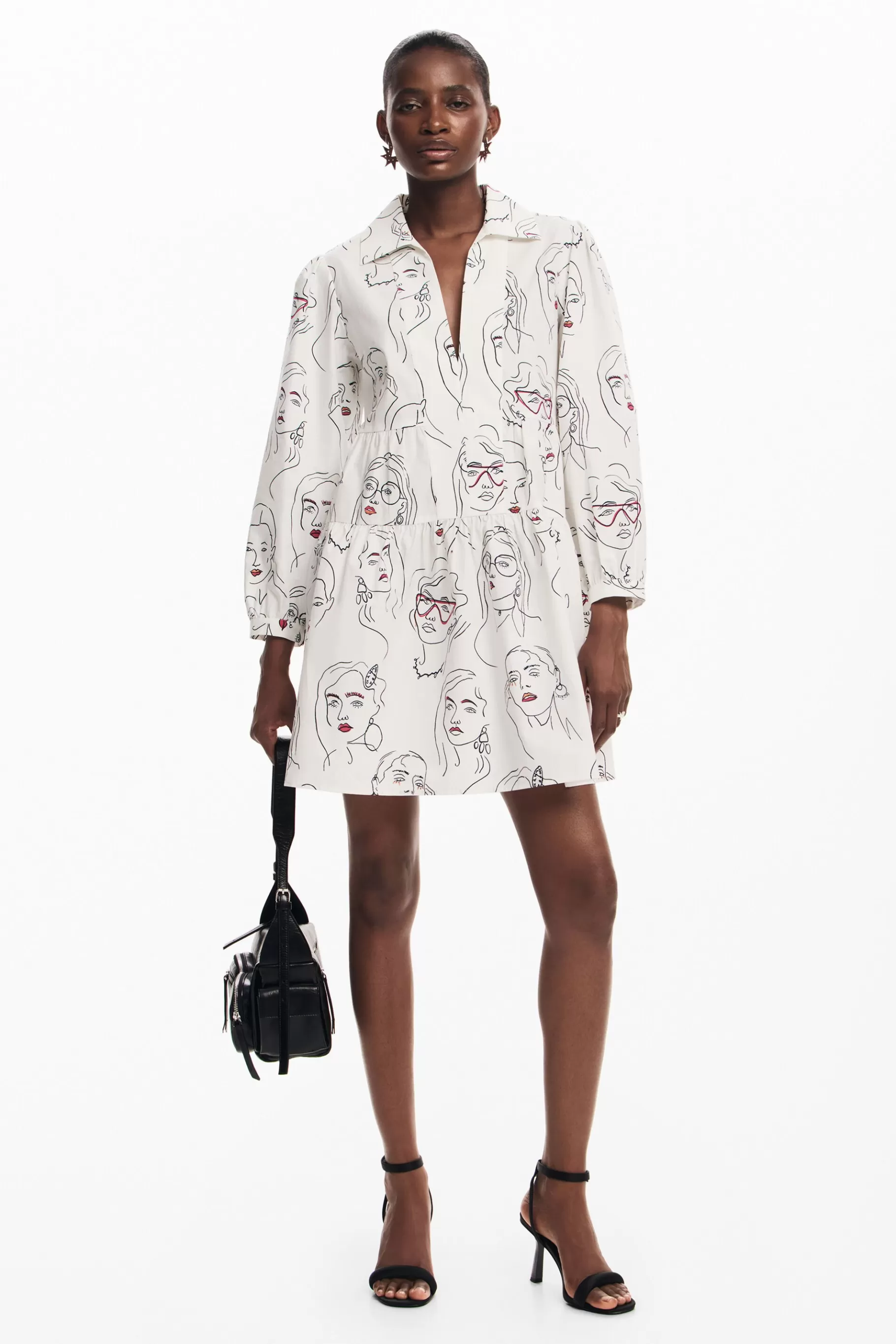 Desigual Vestido caras*Mujer Vestidos Y Monos
