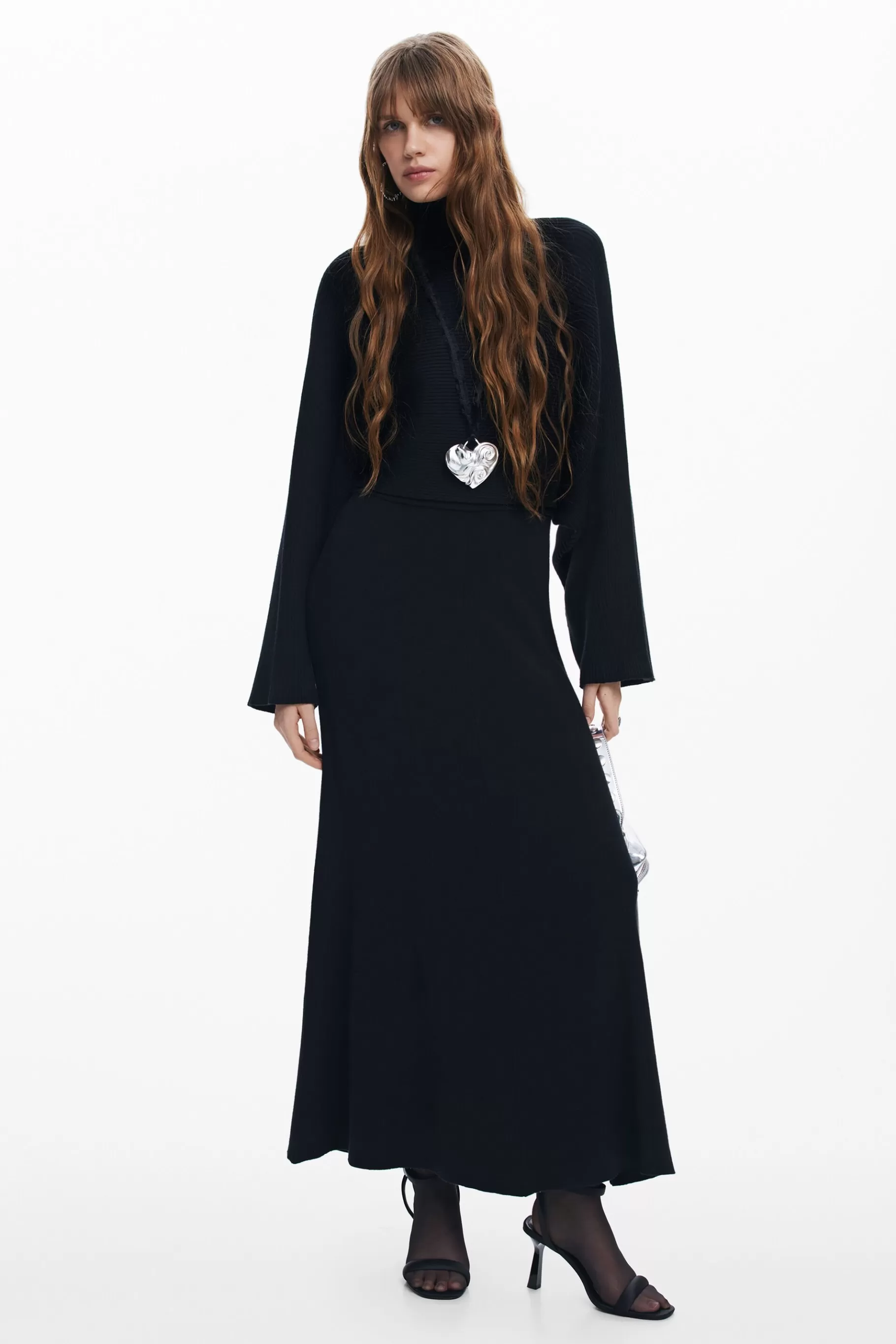 Desigual Vestido combinado liso*Mujer Ropa De Punto | Vestidos Y Monos