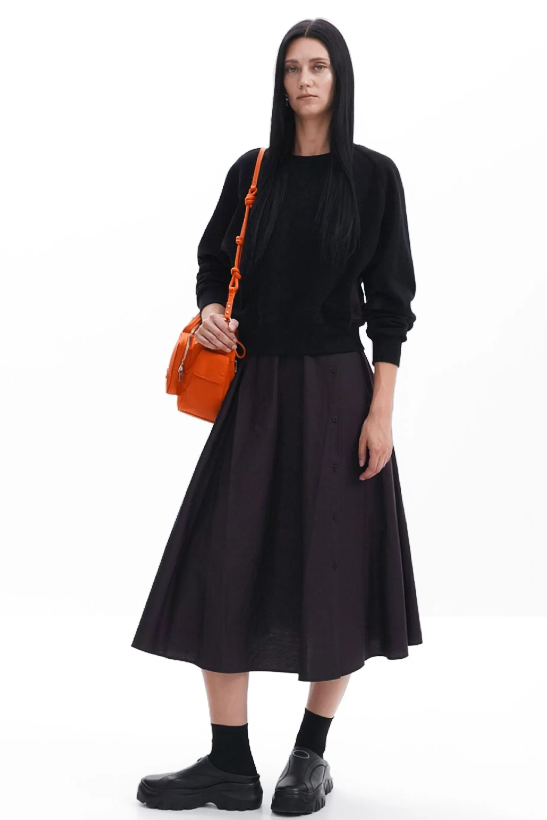 Desigual Vestido combinado liso*Mujer Vestidos Y Monos