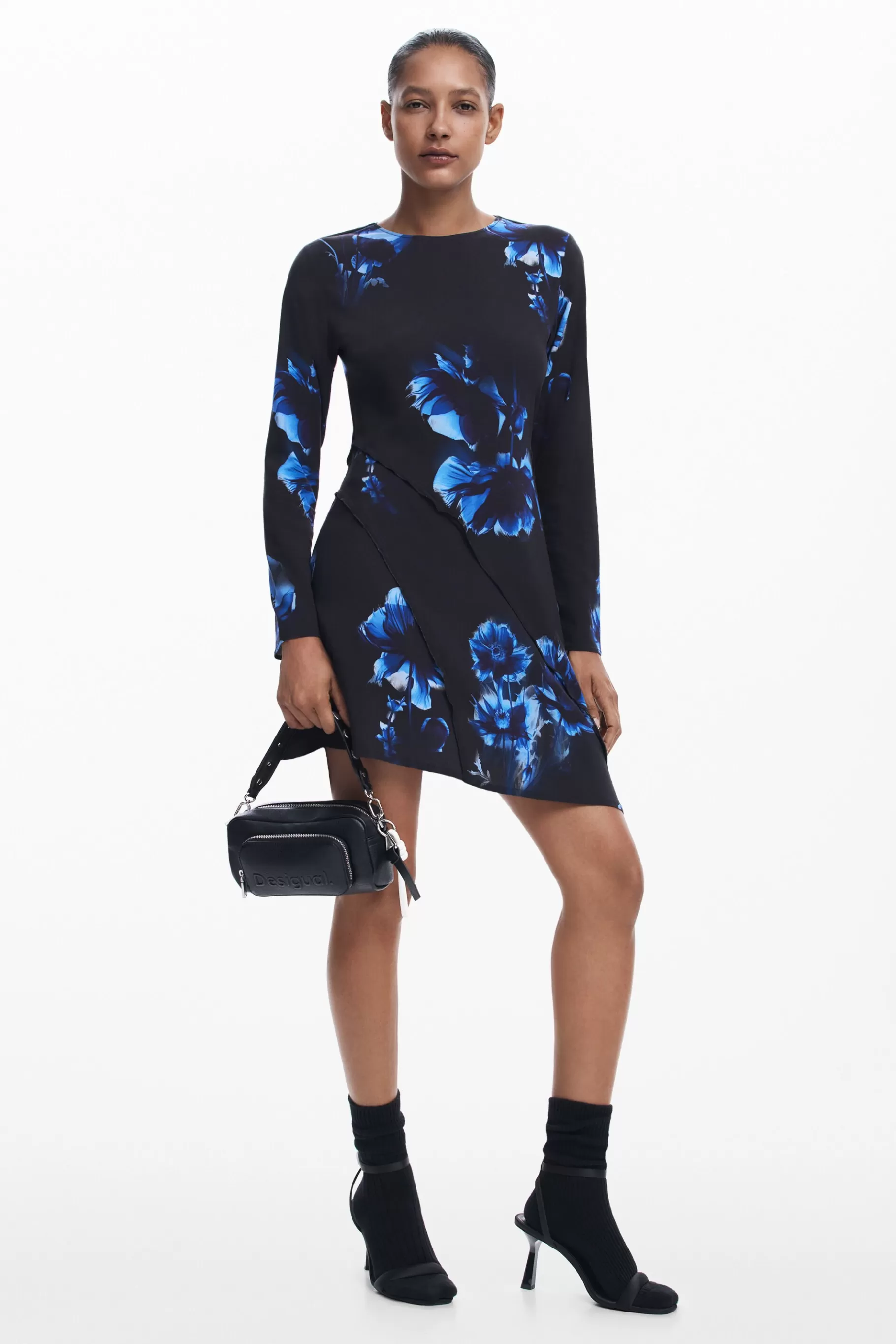 Desigual Vestido corte asimétrico*Mujer Vestidos Y Monos