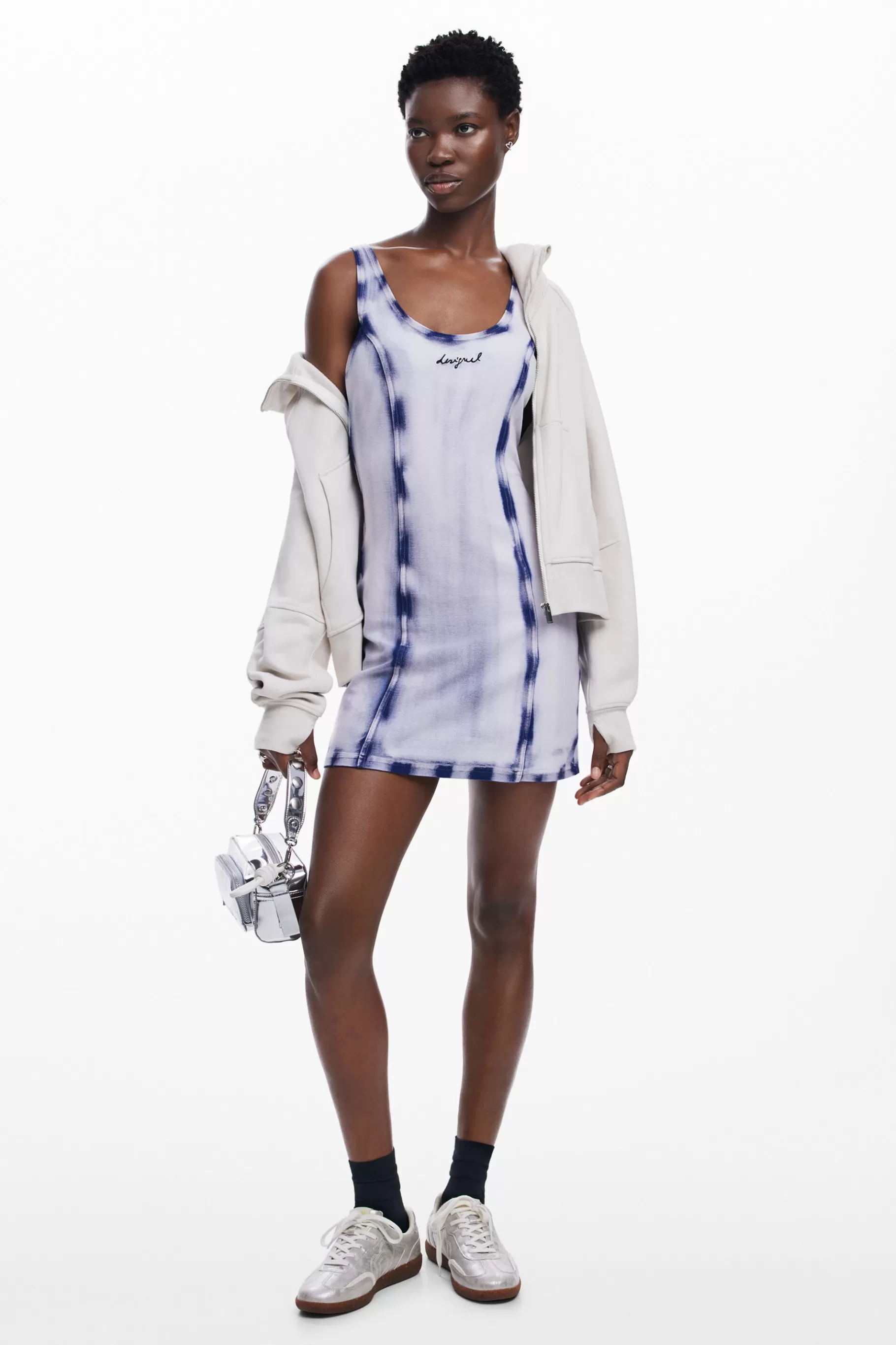 Desigual Vestido corto efecto lavado*Mujer Vestidos Y Monos