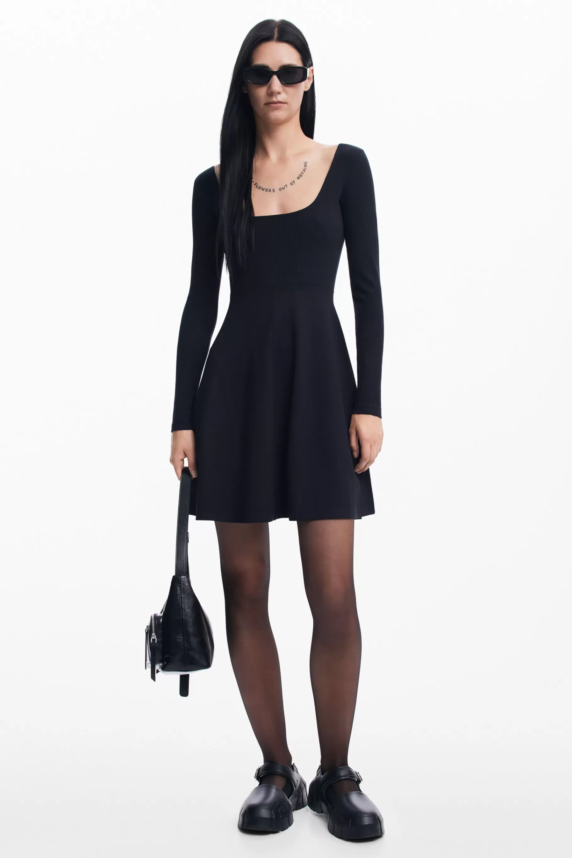 Desigual Vestido corto vuelo*Mujer Vestidos Y Monos