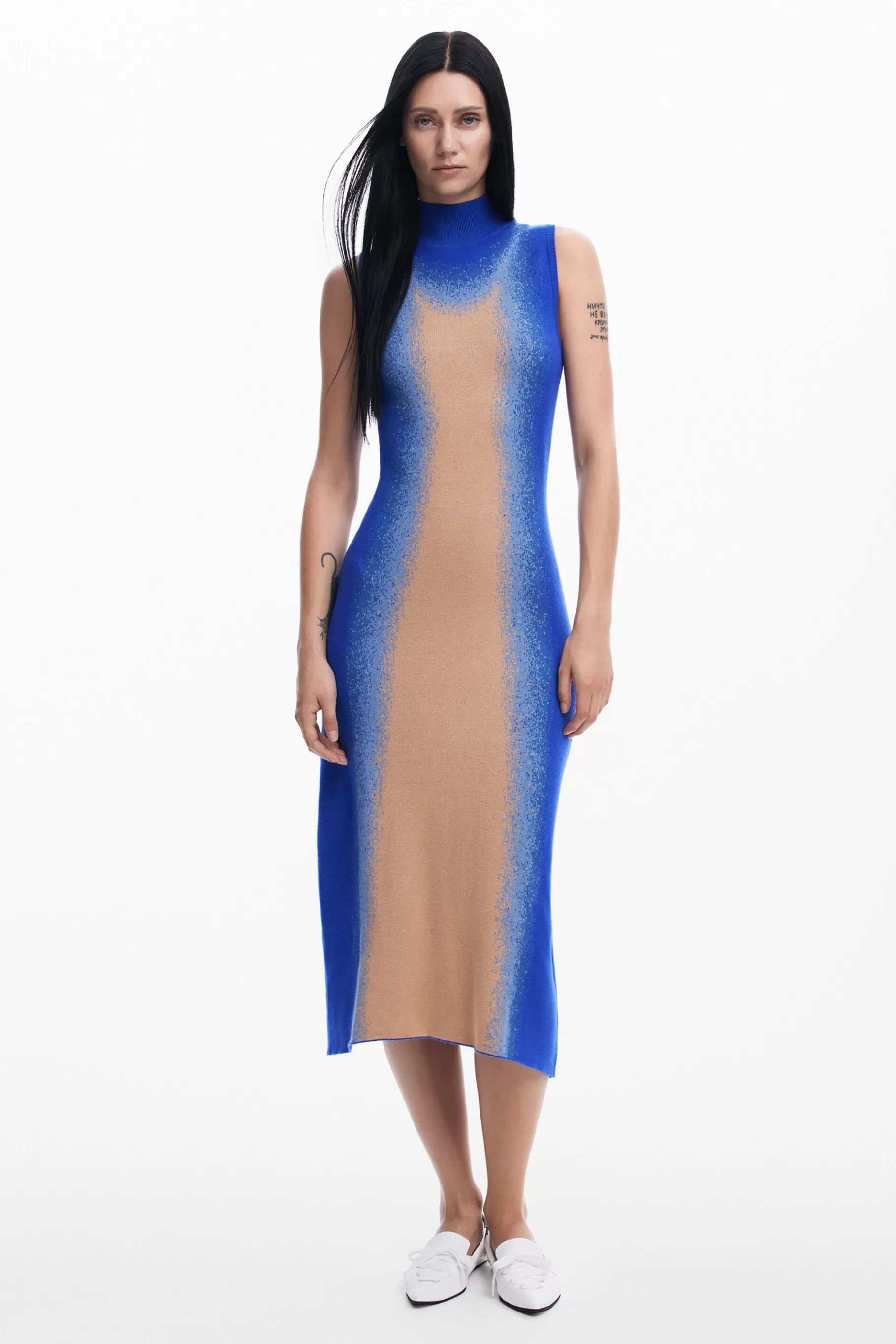 Desigual Vestido degradado Maitrepierre*Mujer Ropa De Punto | Vestidos Y Monos