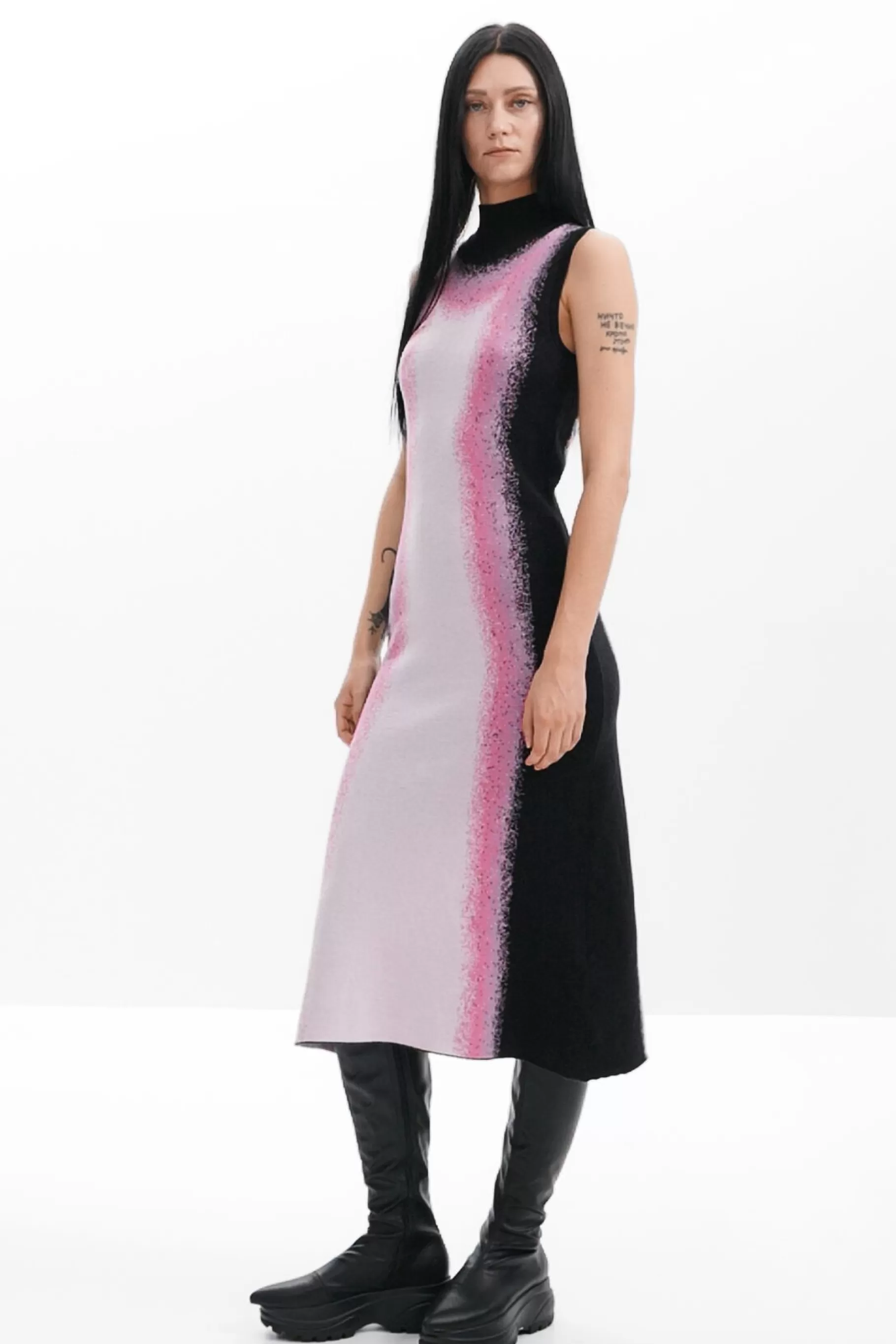 Desigual Vestido degradado Maitrepierre*Mujer Ropa De Punto | Vestidos Y Monos