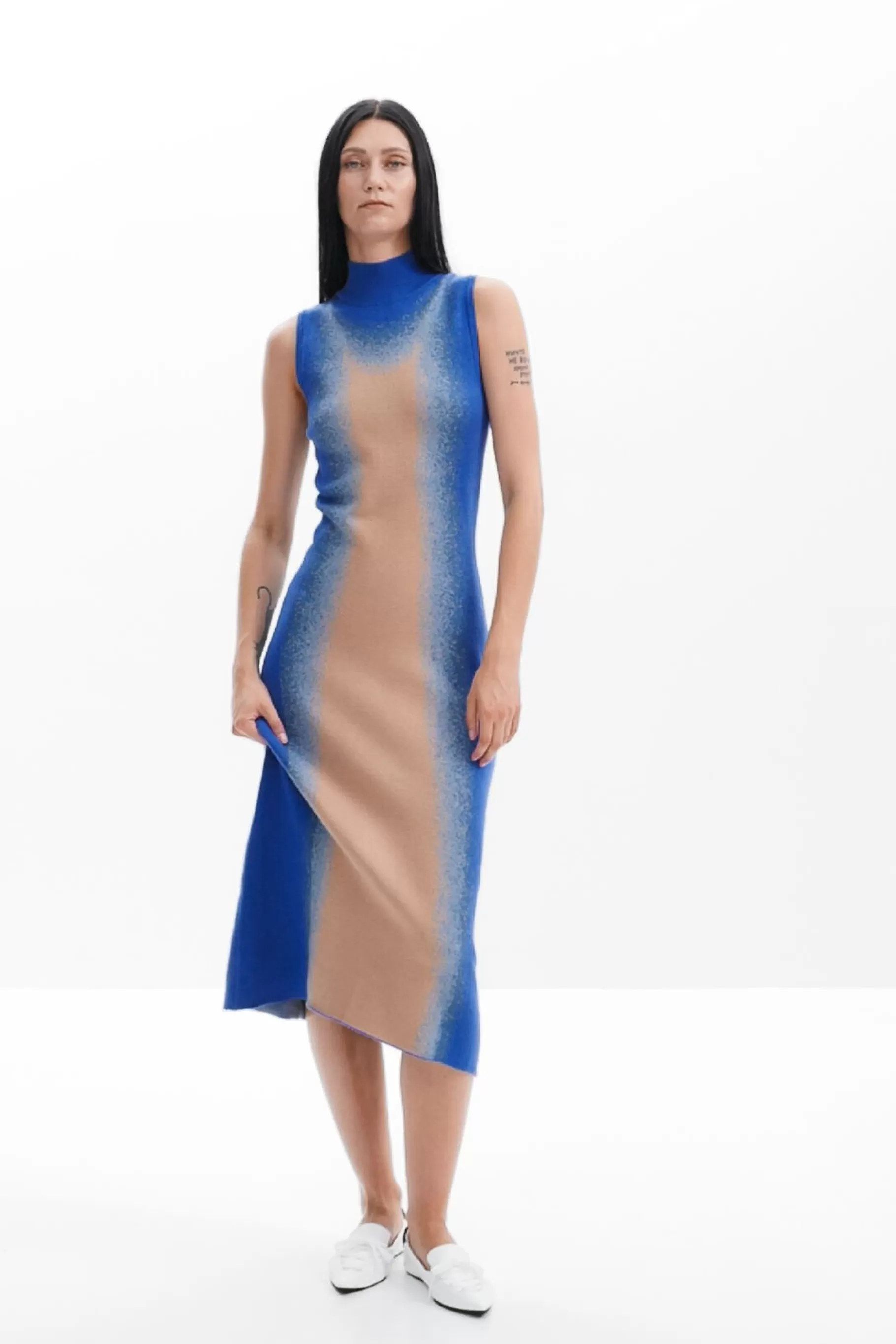 Desigual Vestido degradado Maitrepierre*Mujer Ropa De Punto | Vestidos Y Monos