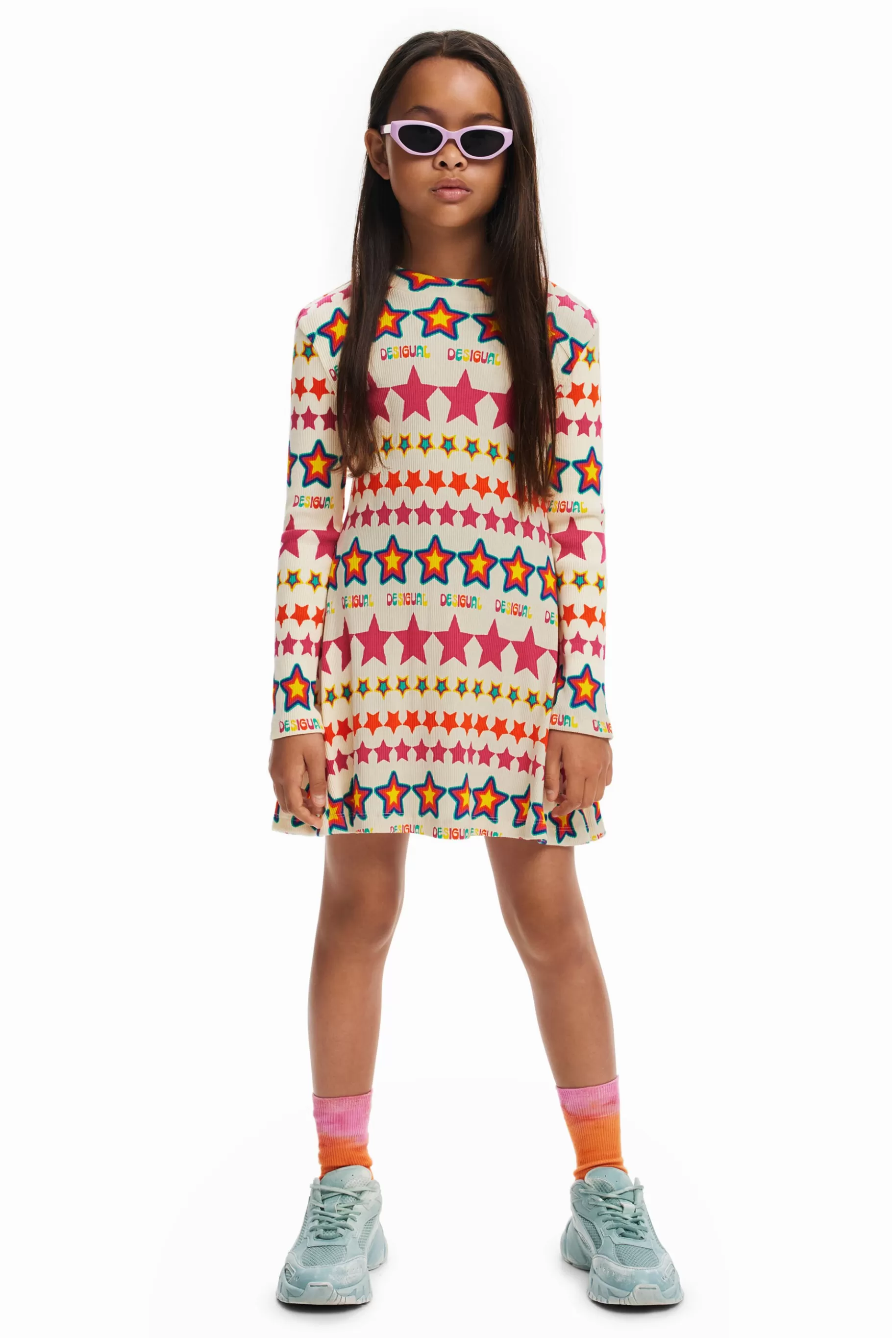 Desigual Vestido estrellas* Vestidos