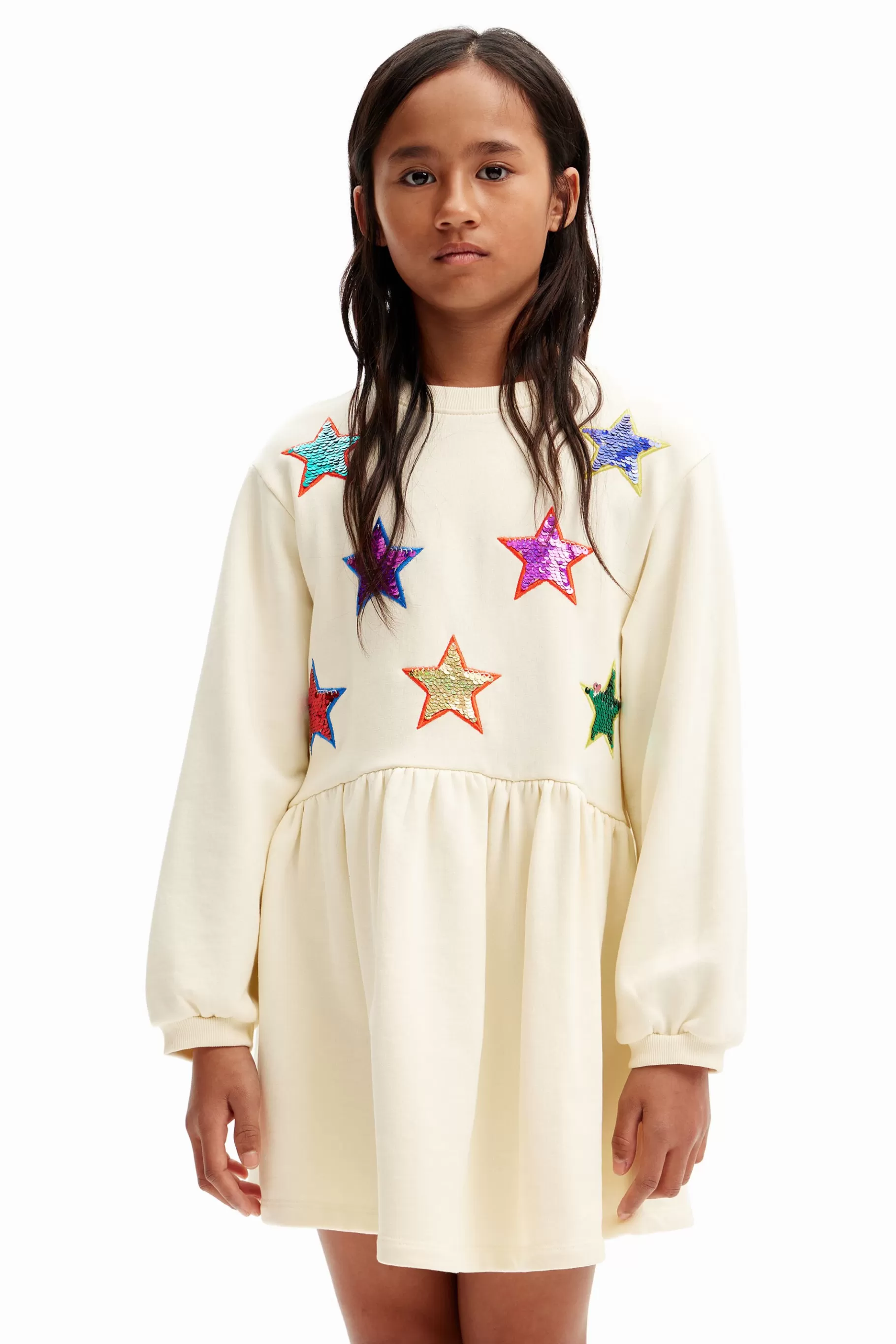 Desigual Vestido estrellas sudadera* Vestidos