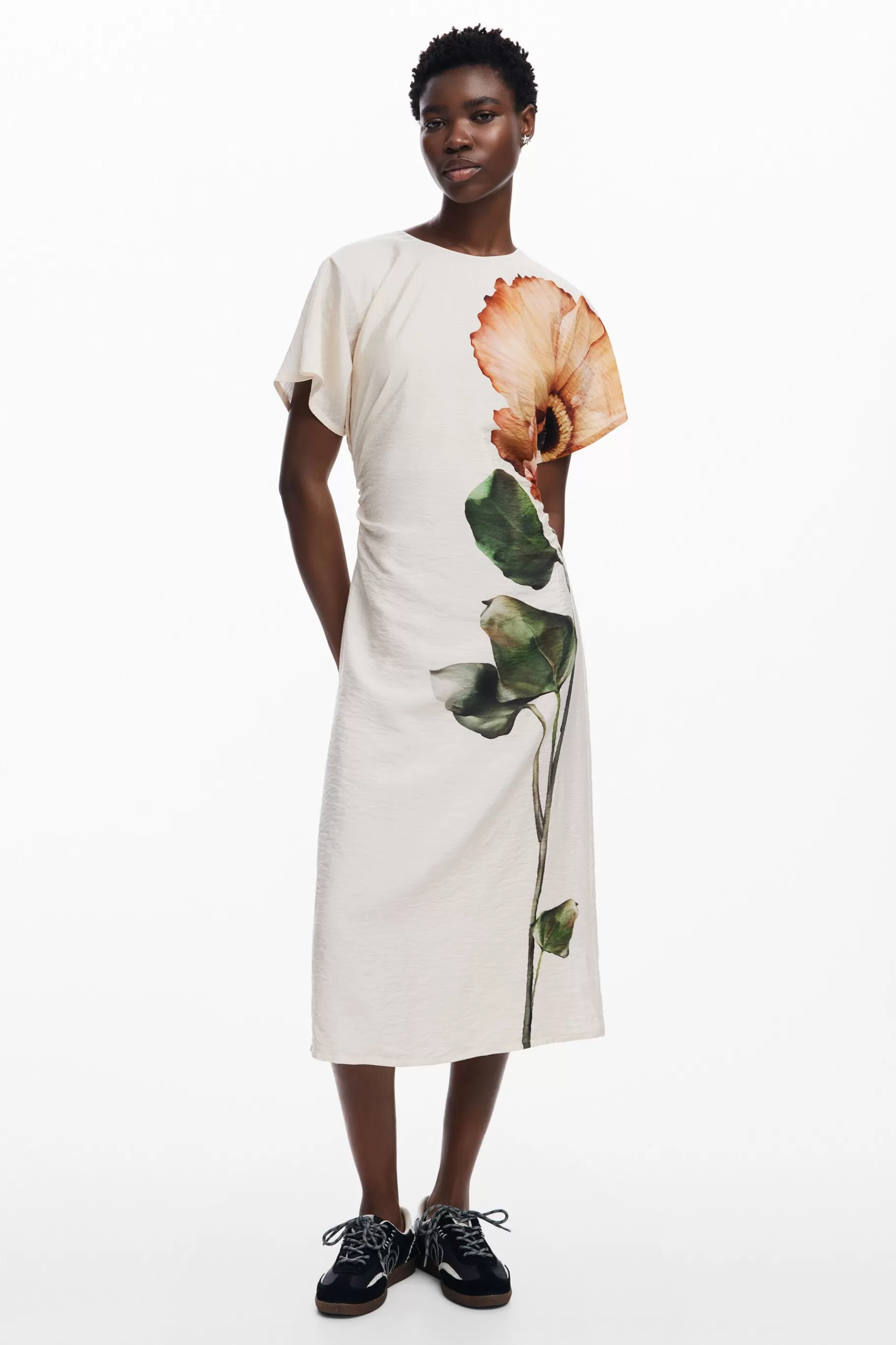 Desigual Vestido flor*Mujer Vestidos Y Monos