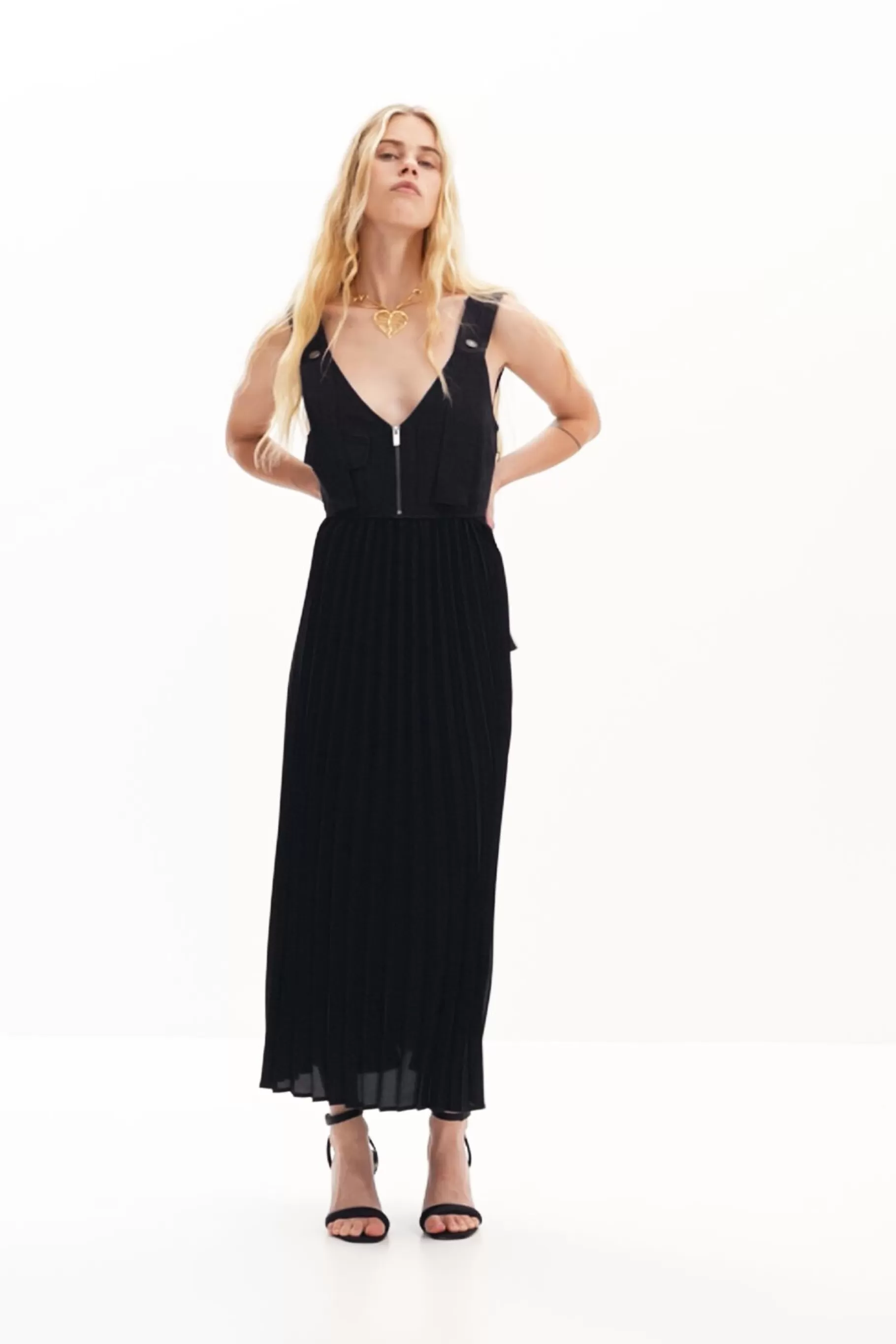 Desigual Vestido largo híbrido*Mujer Vestidos Y Monos