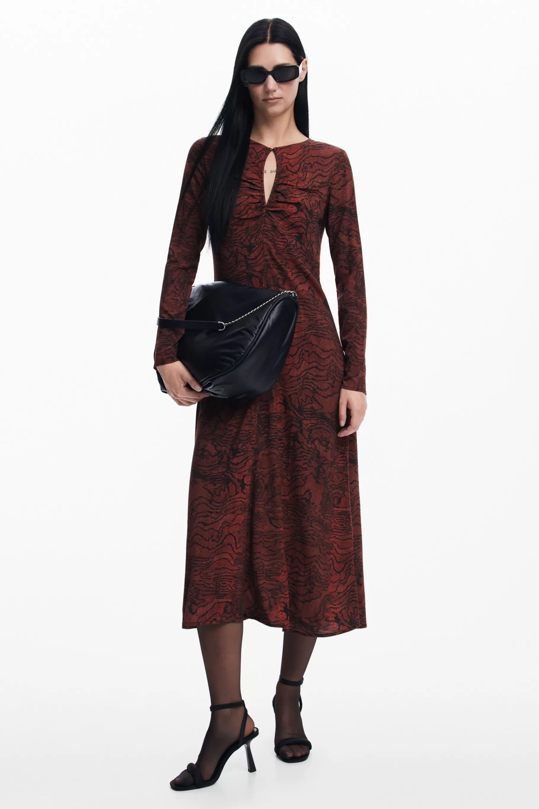 Desigual Vestido líneas es*Mujer Vestidos Y Monos